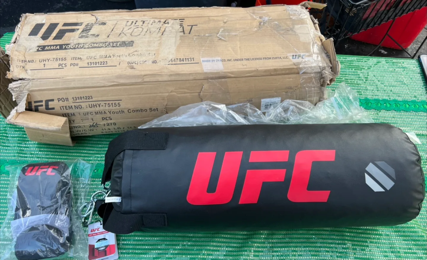 UFC MMA Youth Combo Set thumbnail