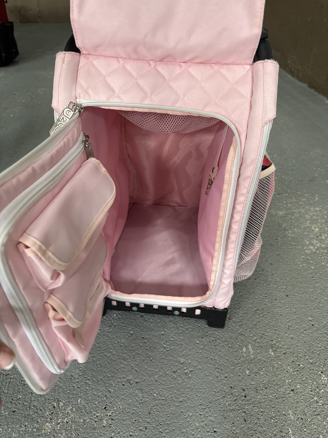 Pink Zuca Rolling Bag - photo 4