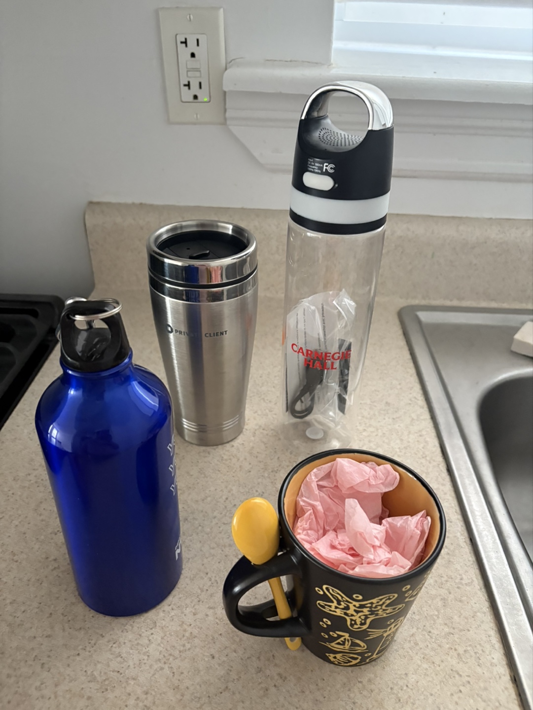Assorted Water bottles and coffee mug - photo 2