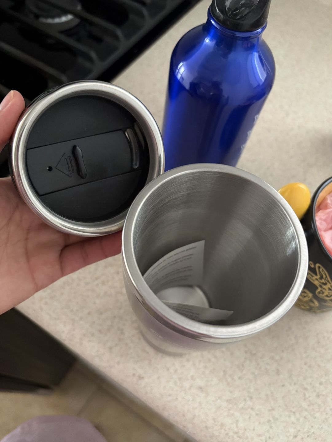 Assorted Water bottles and coffee mug - photo 4