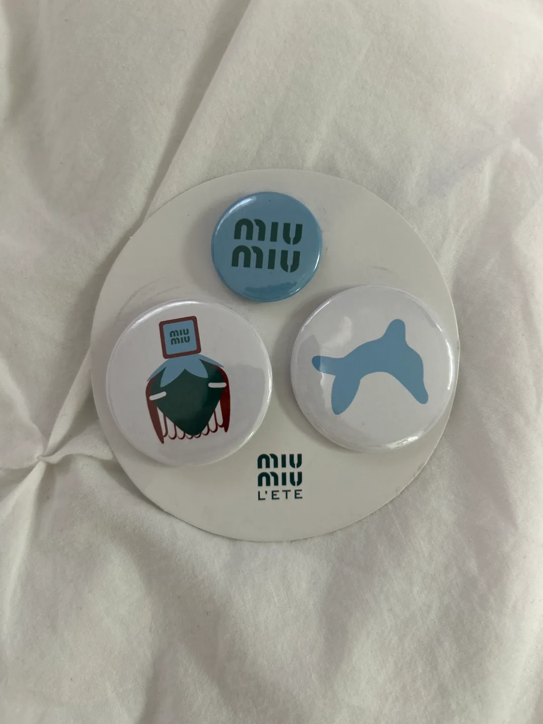 Miu Miu Button Pins thumbnail