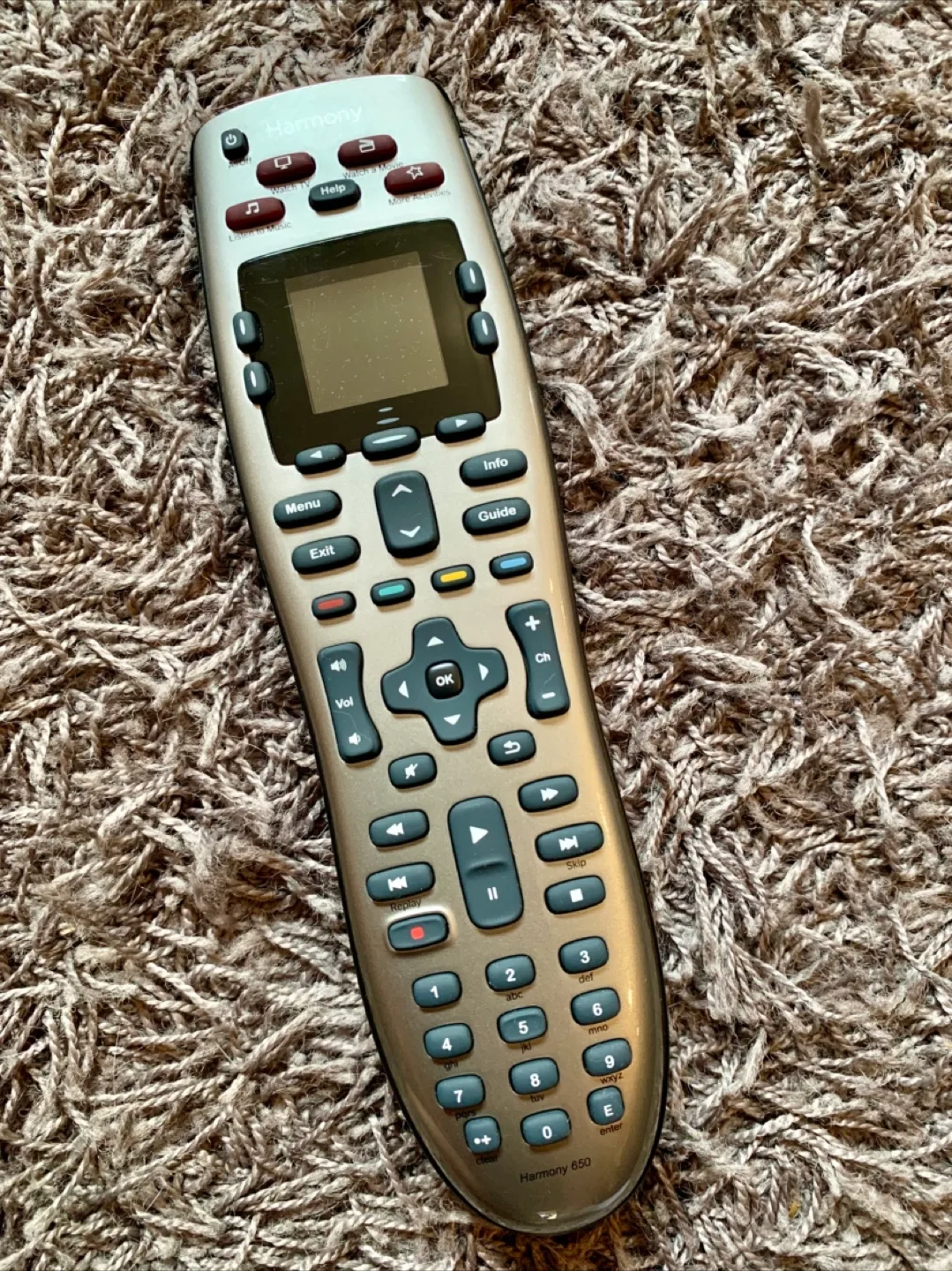 Logitech Harmony 650 remote - like new thumbnail