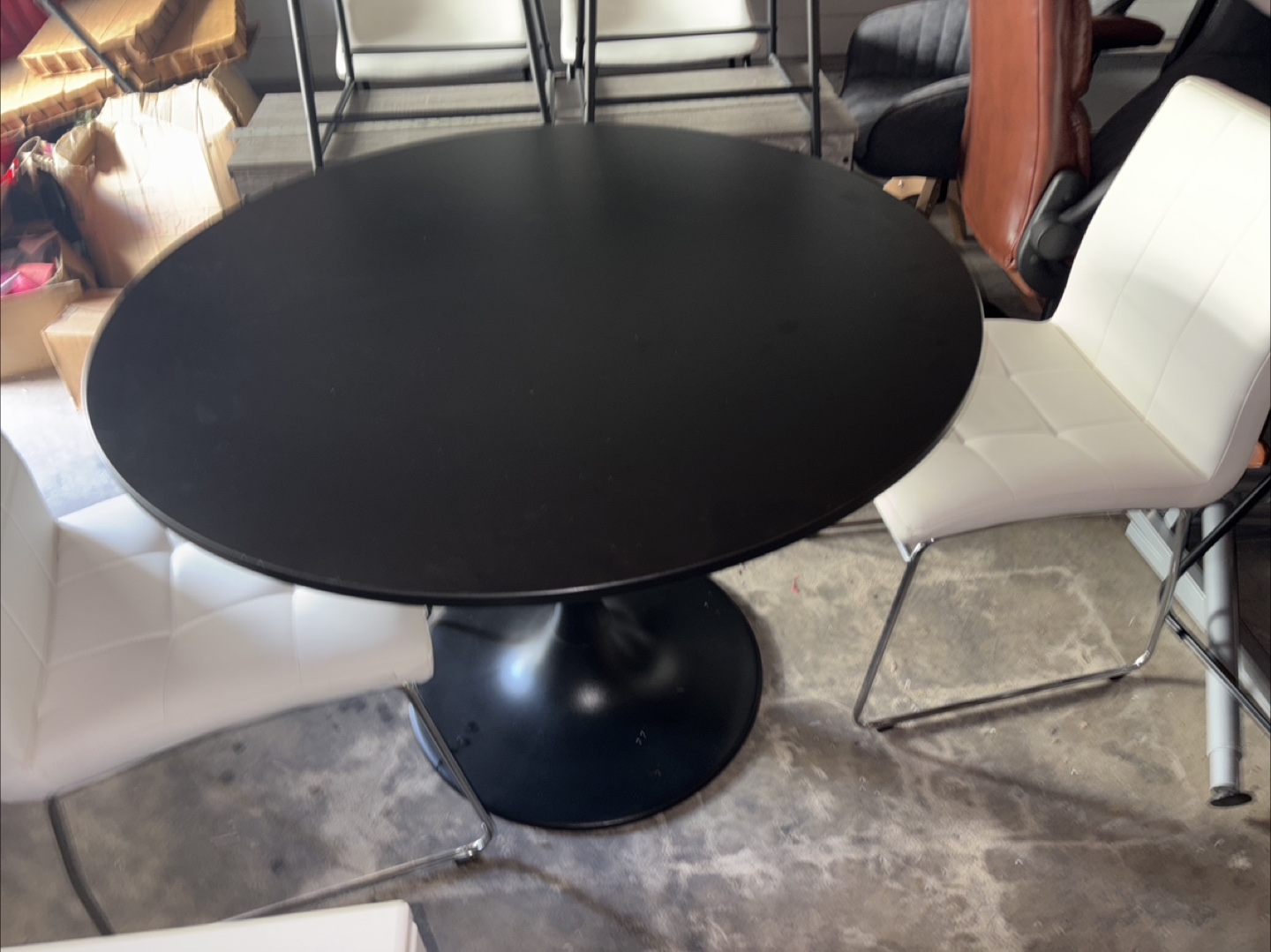 IKEA Docksta table and 2 chairs - photo 5