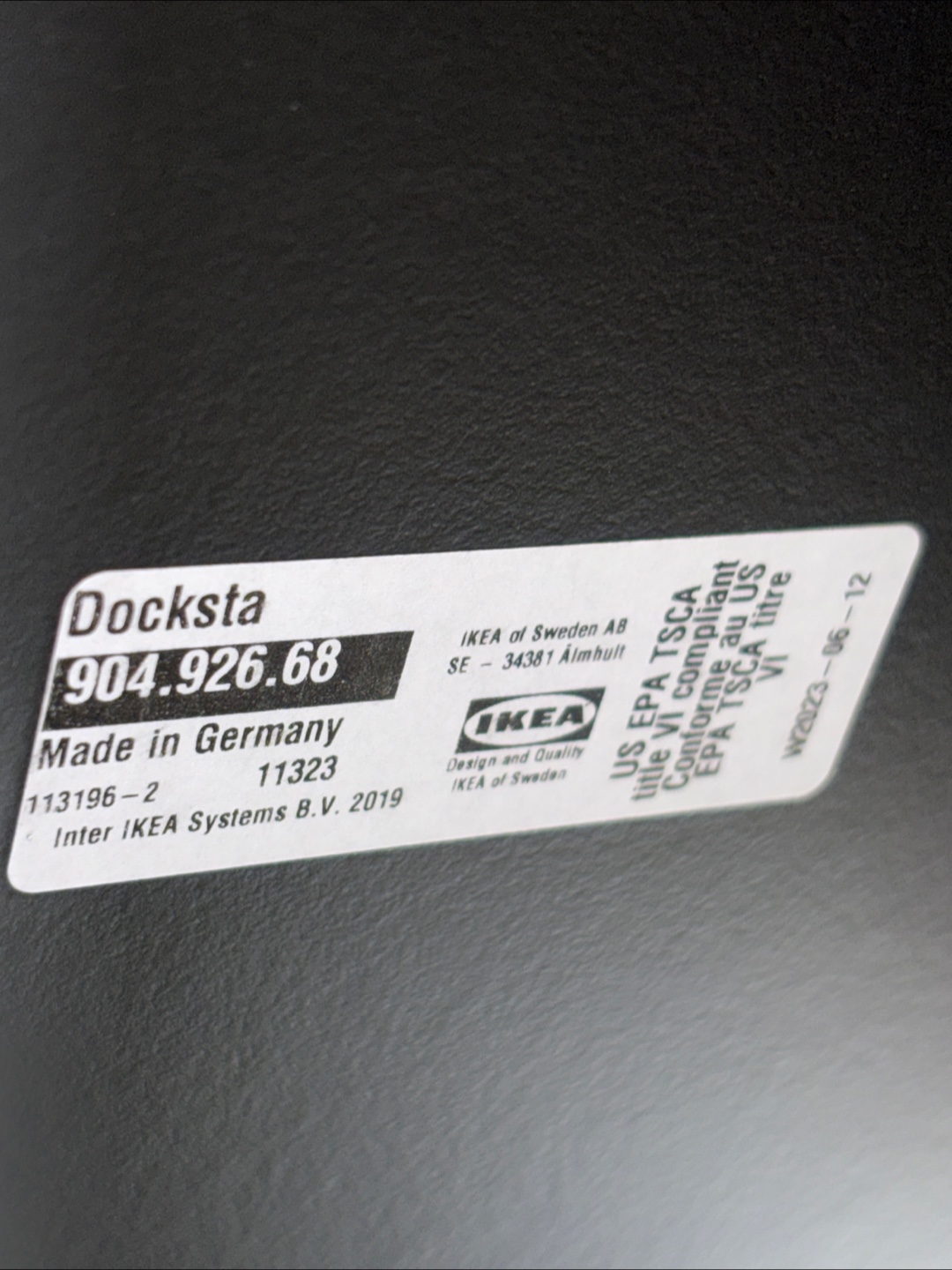 IKEA Docksta table and 2 chairs - photo 2