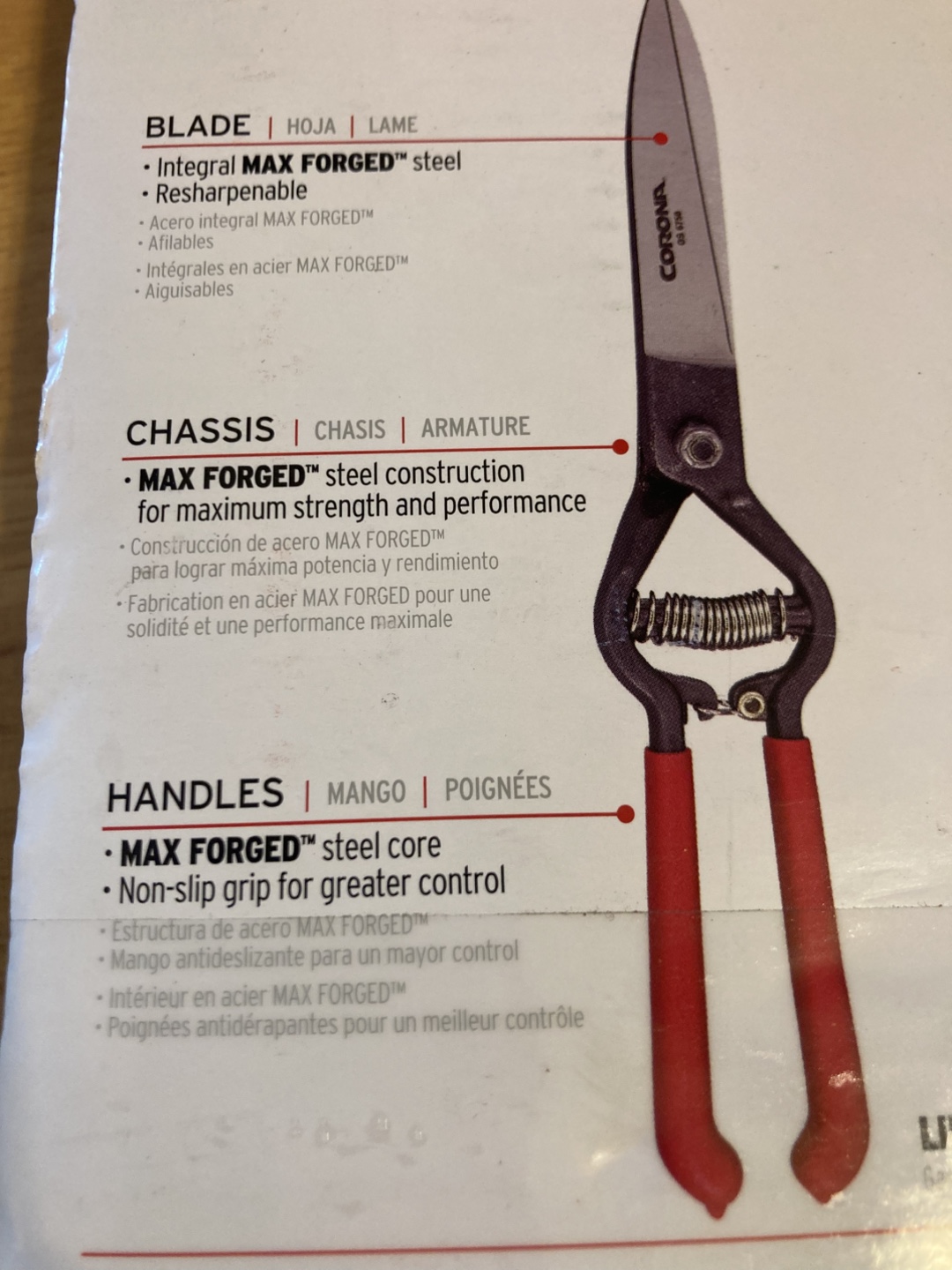 Corona Garden Shear - photo 4