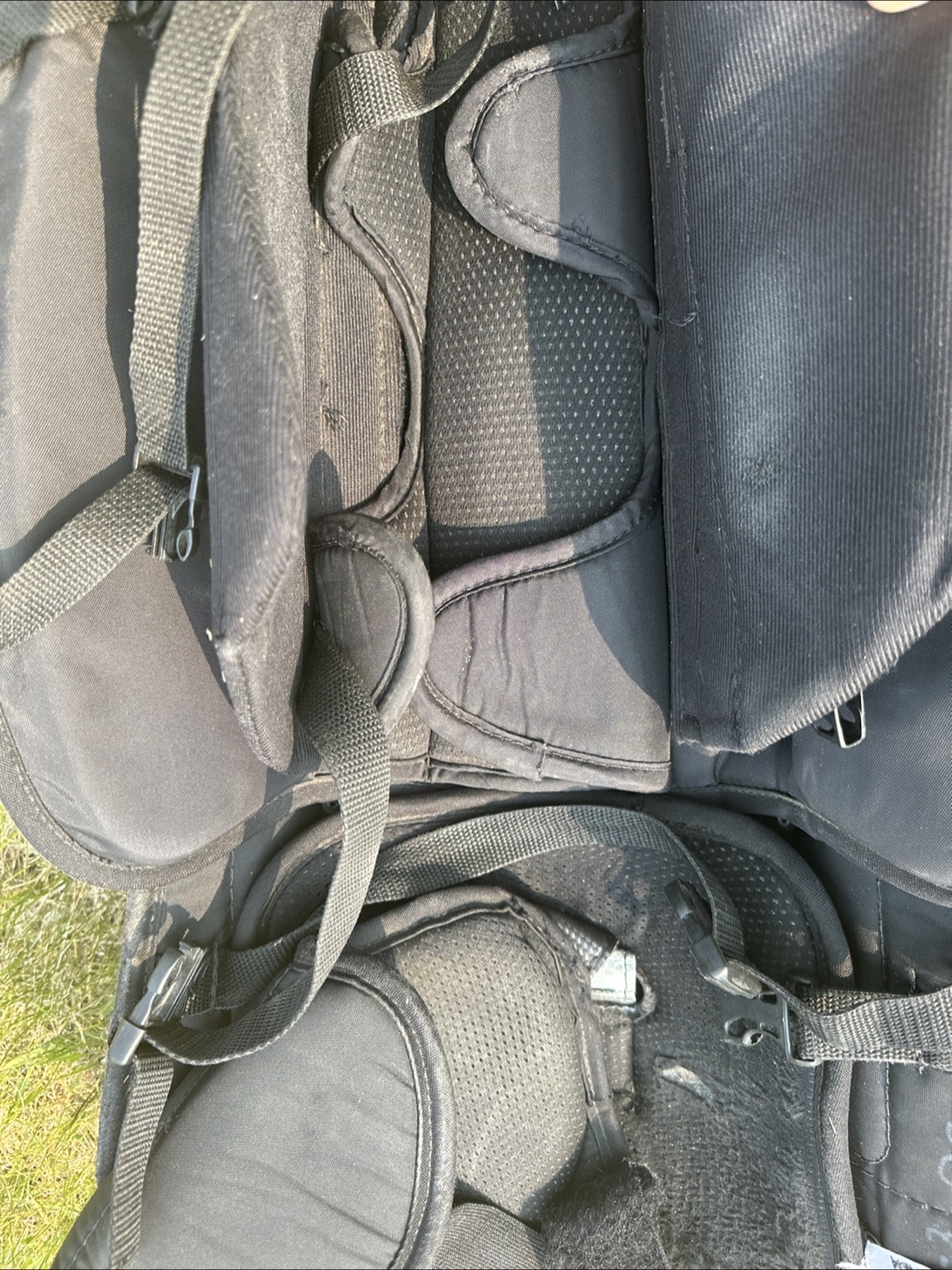 Used Black Lacrosse Goalie Pads - photo 3