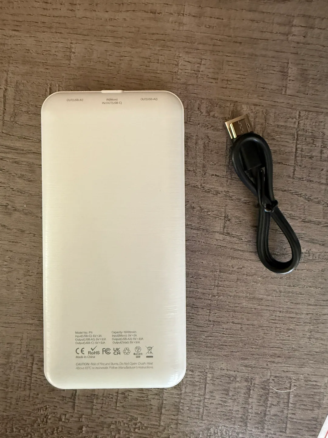 Portable Power Bank image indicator(4)