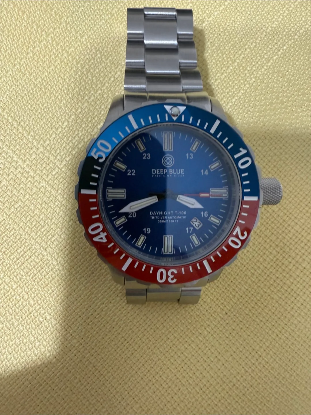 Deep Blue Daynight T-100 Automatic Watch thumbnail