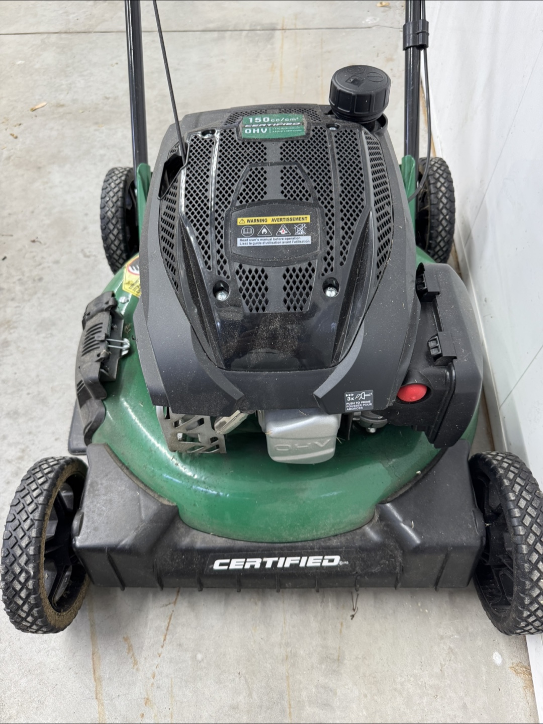 Certified 20" Push Lawn Mower