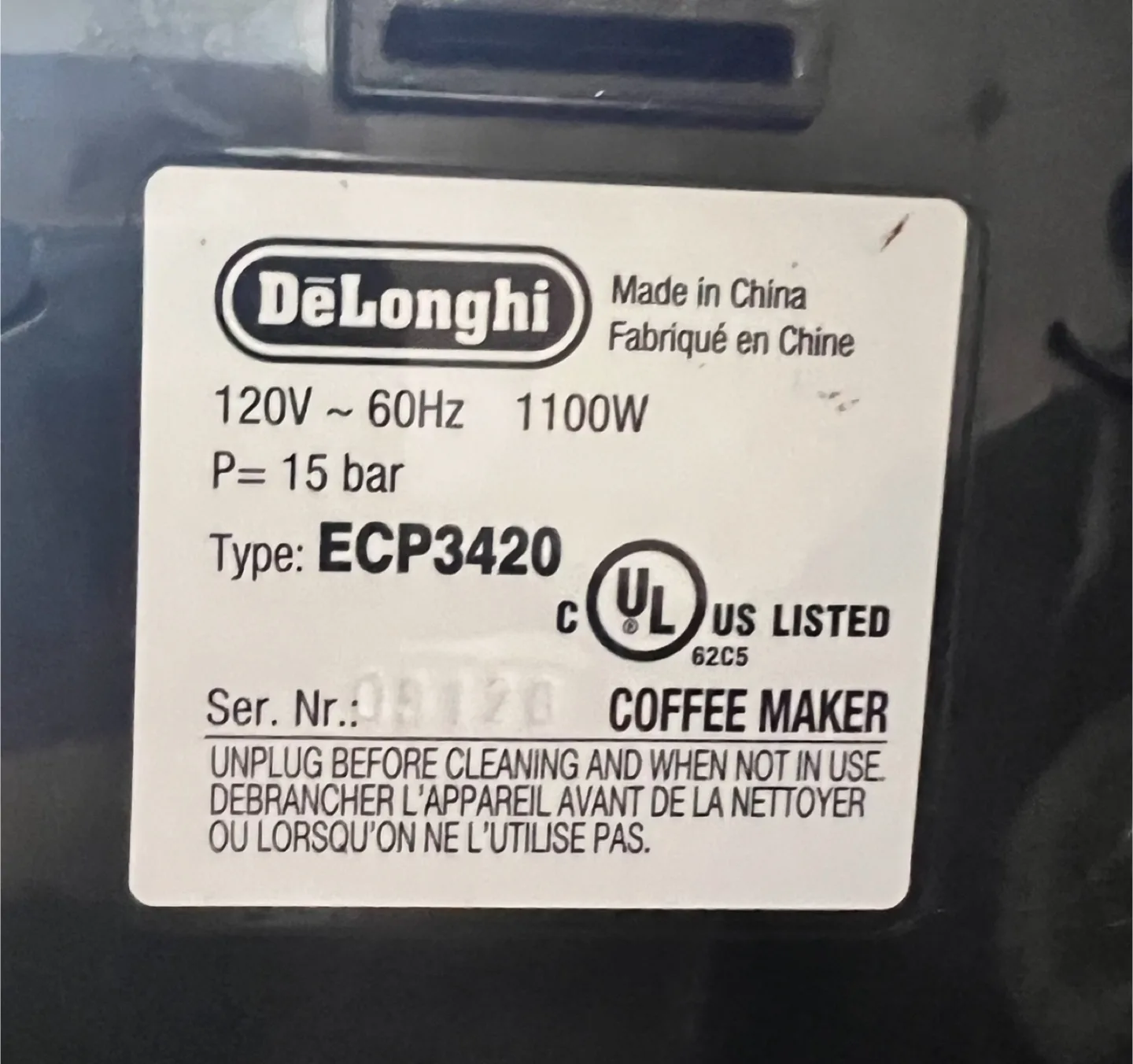 Delonghi - 15 Bar Espresso & Cappuccino image indicator(4)