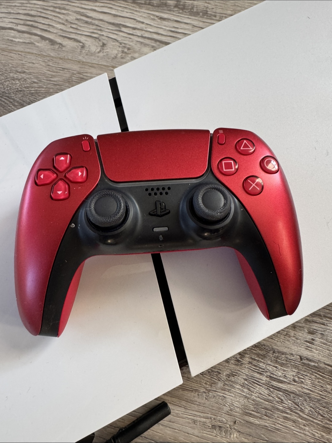 PlayStation 5 Console, Red Controller & Turtle Beach Headphones - photo 3