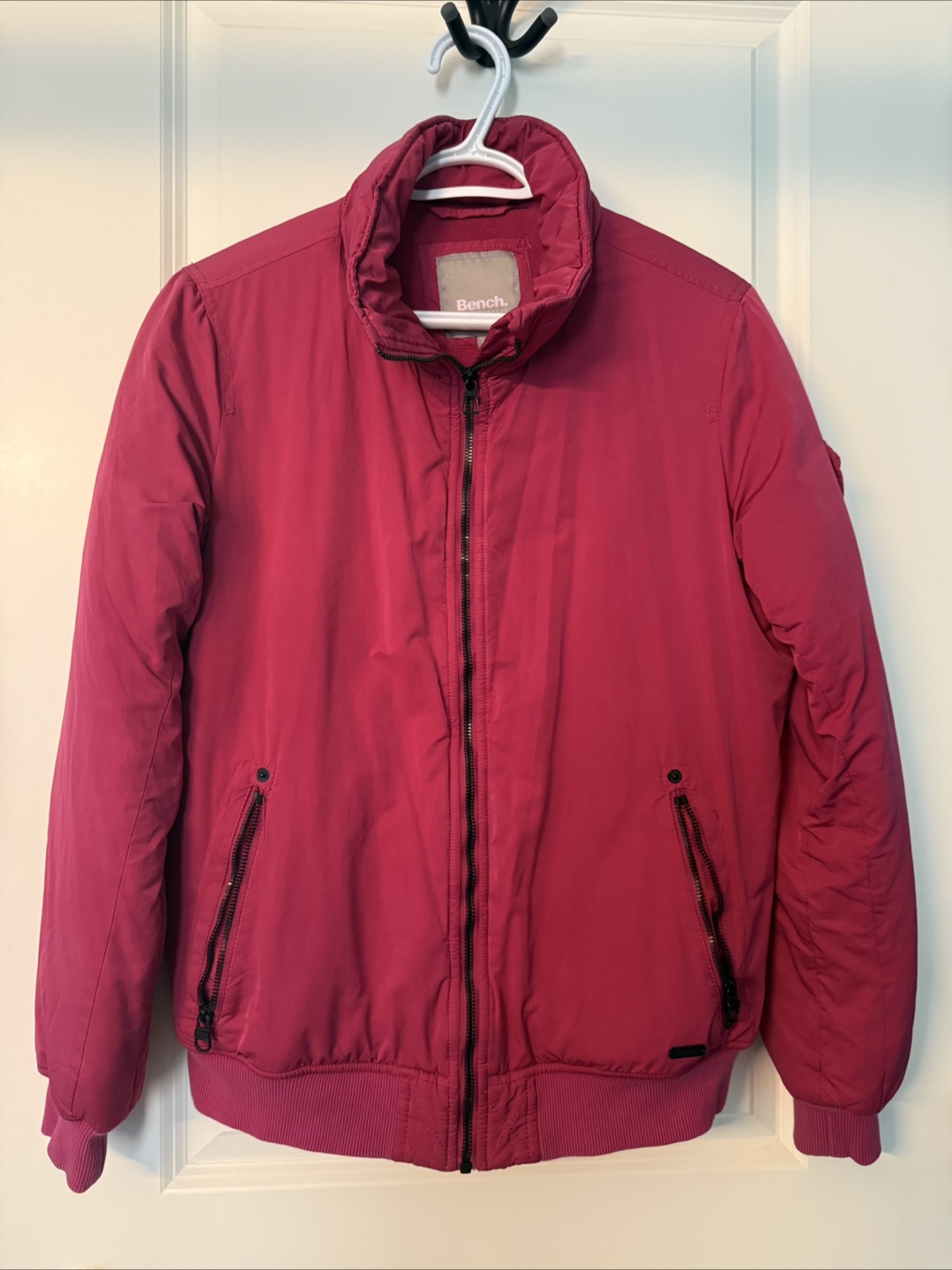 Bench. Pink Bomber Jacket