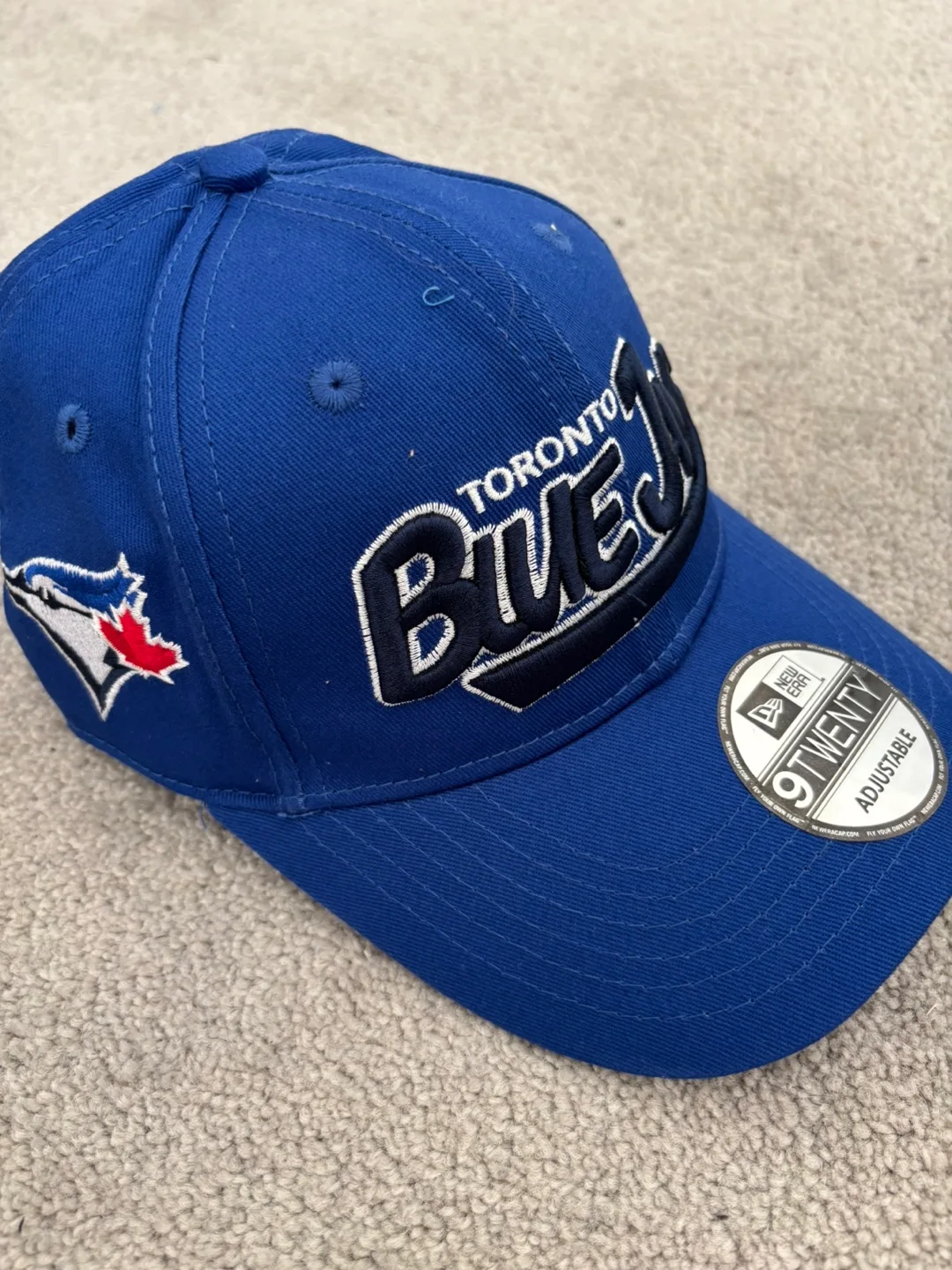 Brand New Blue Jays Blue Baseball Hats thumbnail