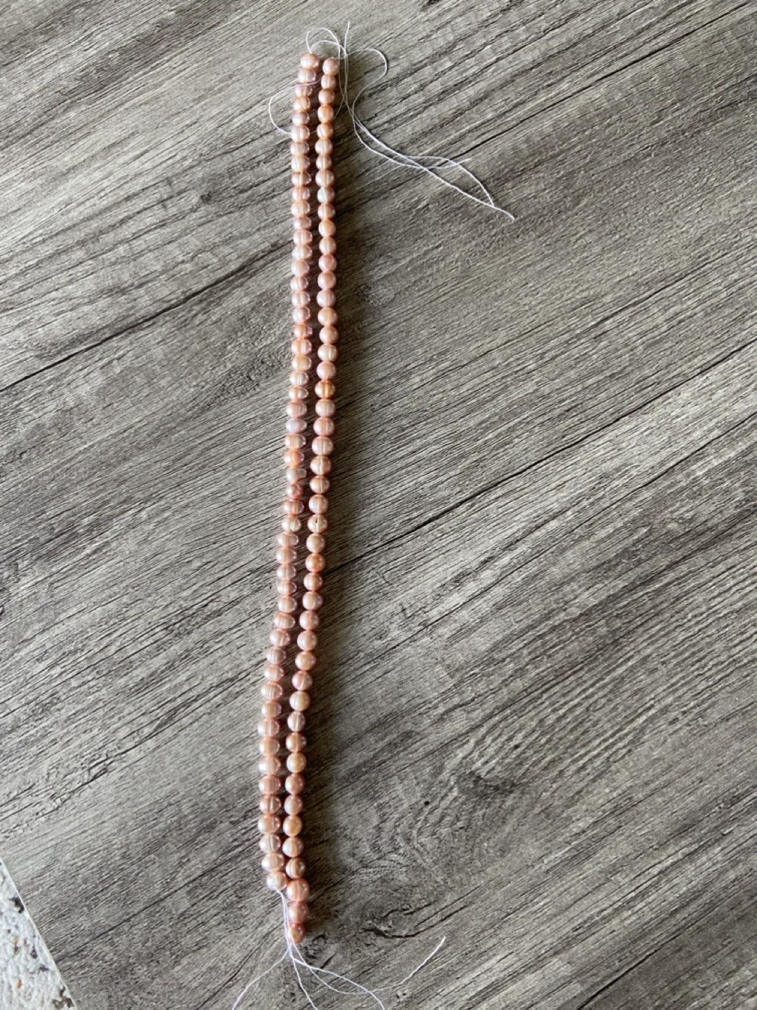 Pink Pearl Beads Strand thumbnail