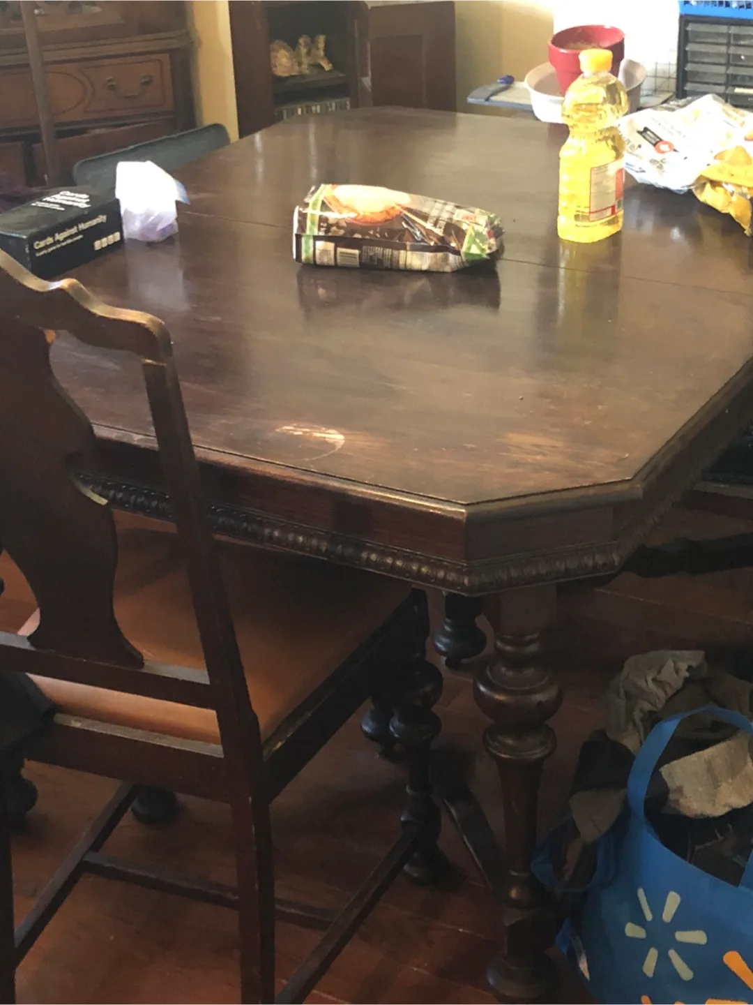 Antique Wooden Dining set thumbnail