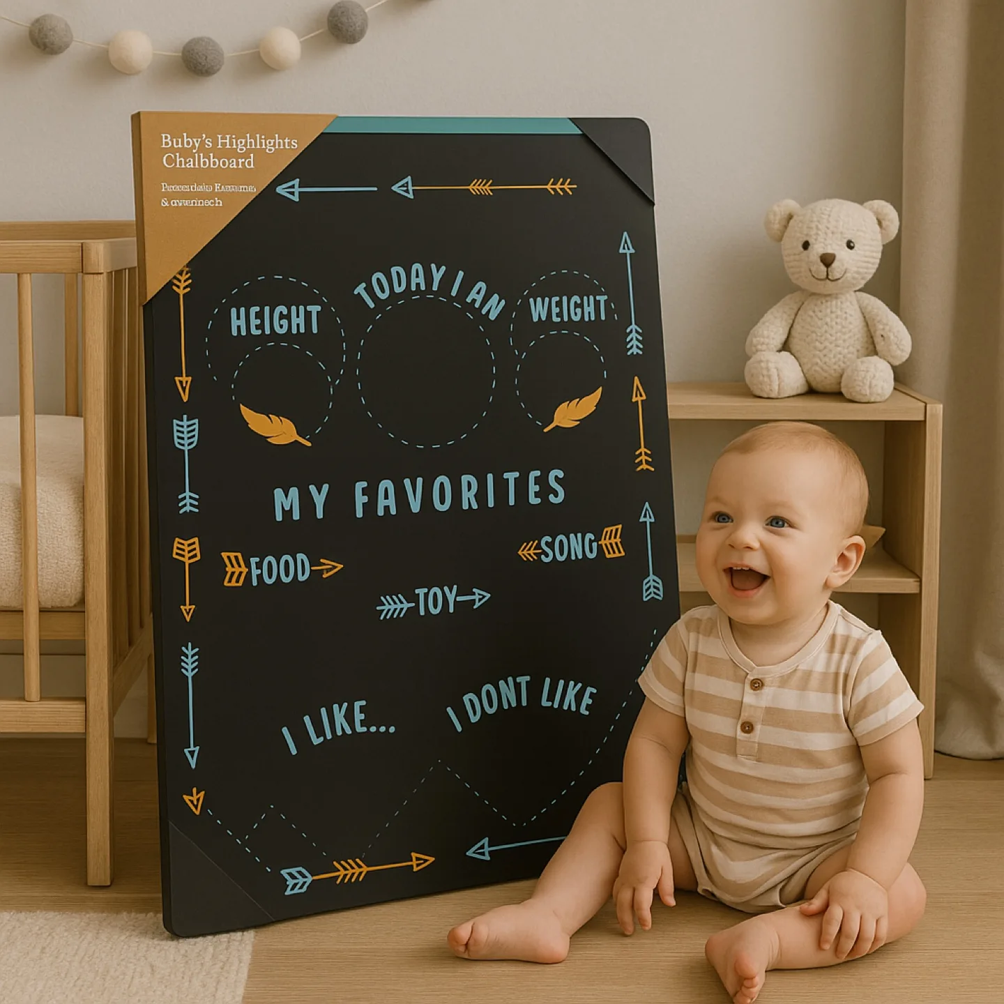 Baby's Highlights Chalkboard thumbnail