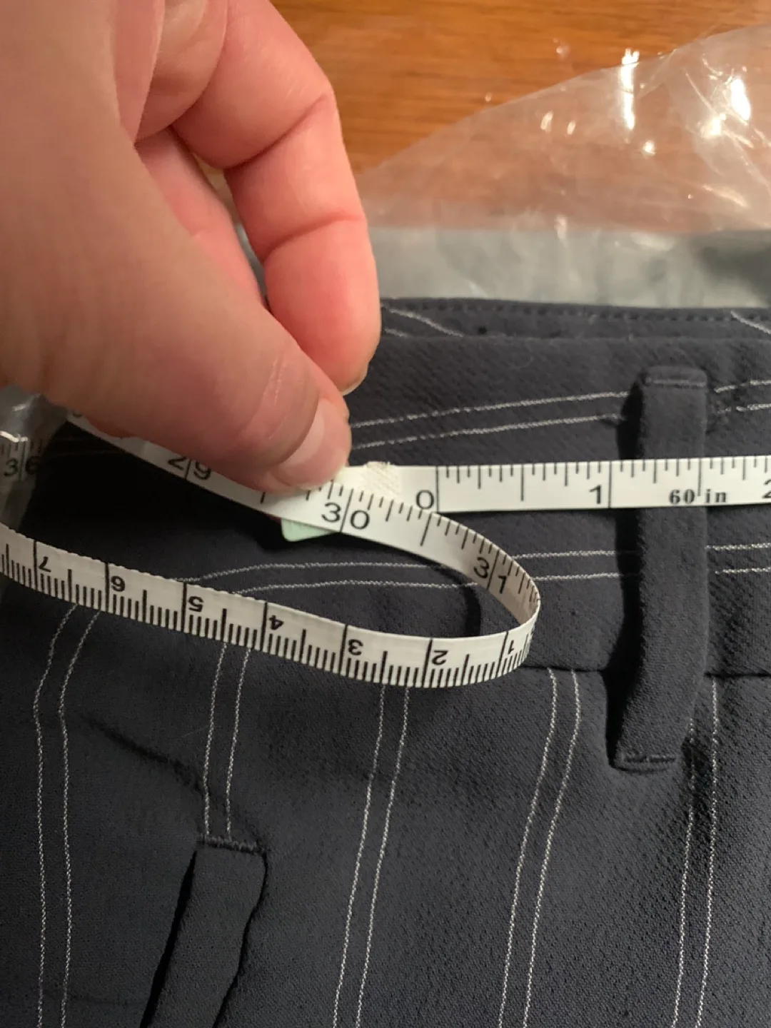 ‼️DECLUTTER SALE‼️ Wilfred striped linen high-waist pant image indicator(6)