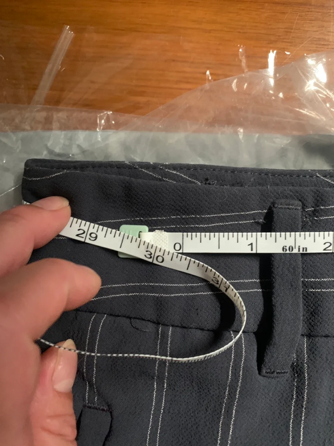 ‼️DECLUTTER SALE‼️ Wilfred striped linen high-waist pant image indicator(5)