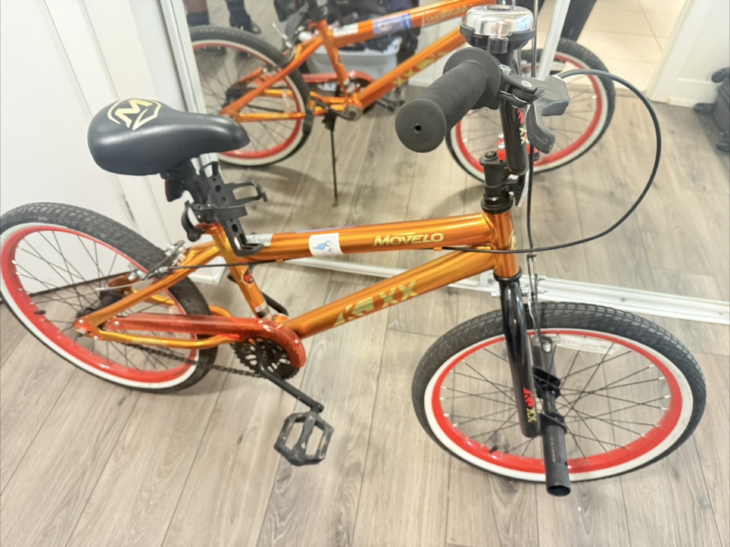 BMX Bike - Orange and Gold 8-12 years old - photo 2