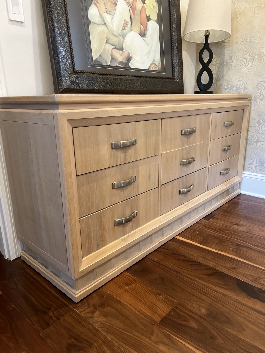 5-piece Queen Size Wooden Bedroom set - photo 5
