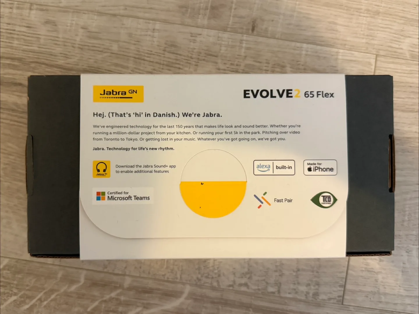 Jabra Evolve2 65 Flex USB-C Headphones image indicator(3)