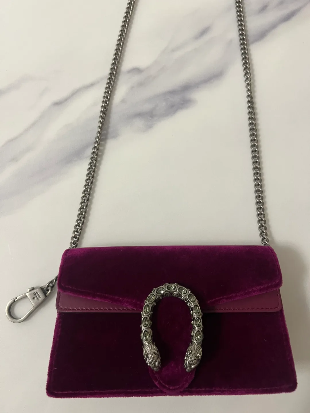 Gucci Dionysus Velvet Shoulder Bag Mini thumbnail