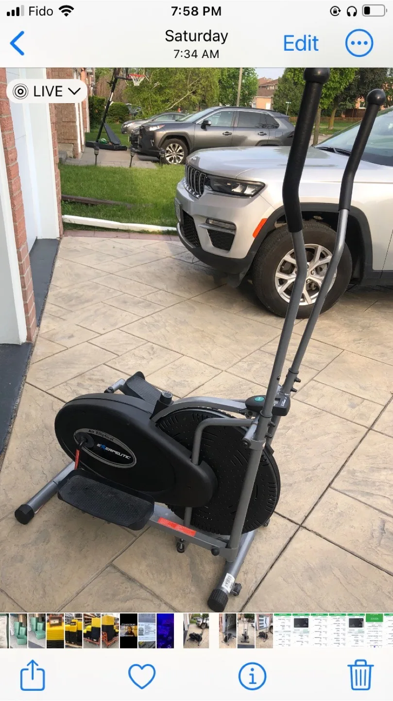 Exercise equipment image indicator(3)