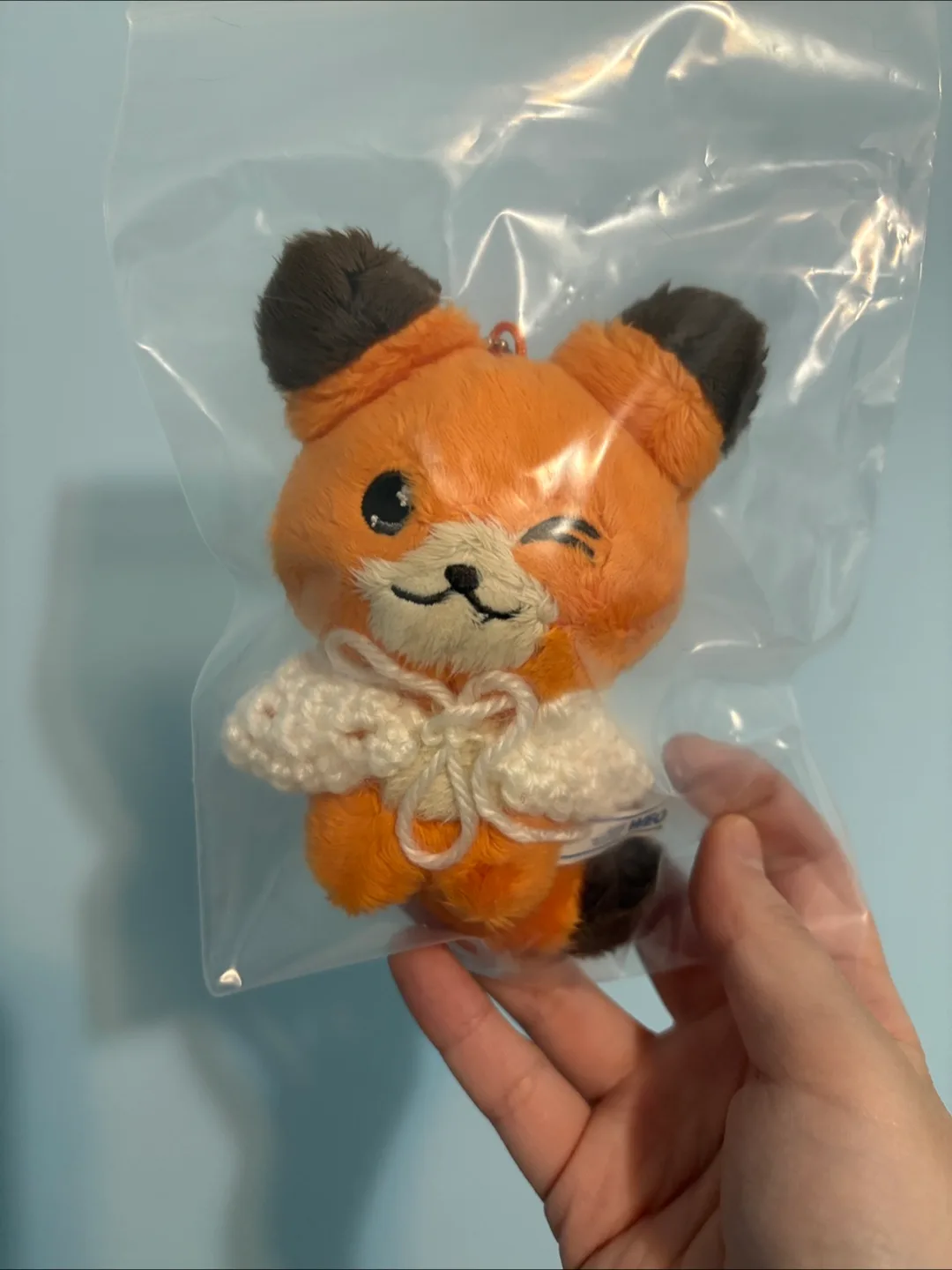 NCT RENJUN Cute Fox Plushie Keychain thumbnail