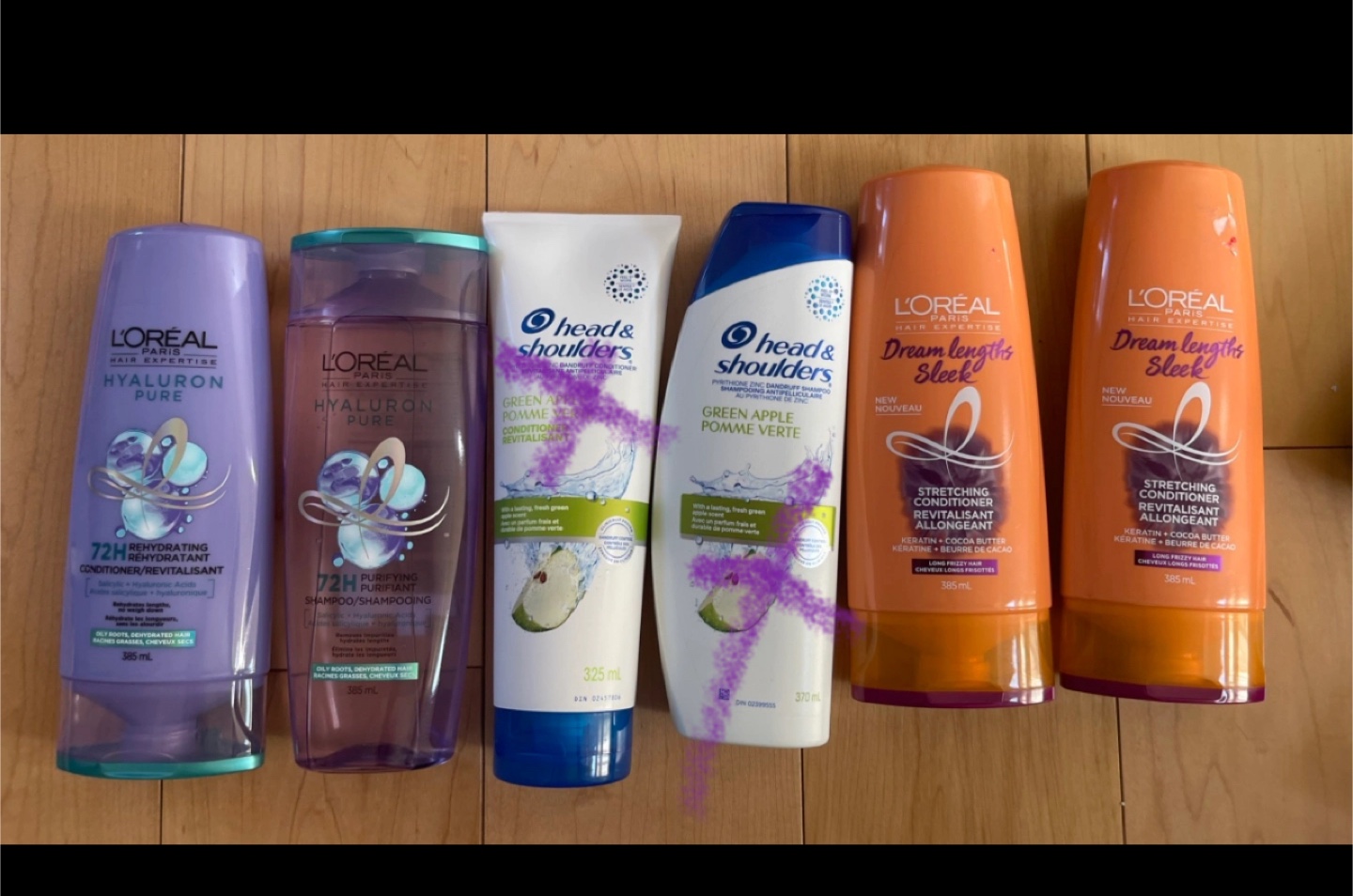 Bundle of L'Oréal Hair Products