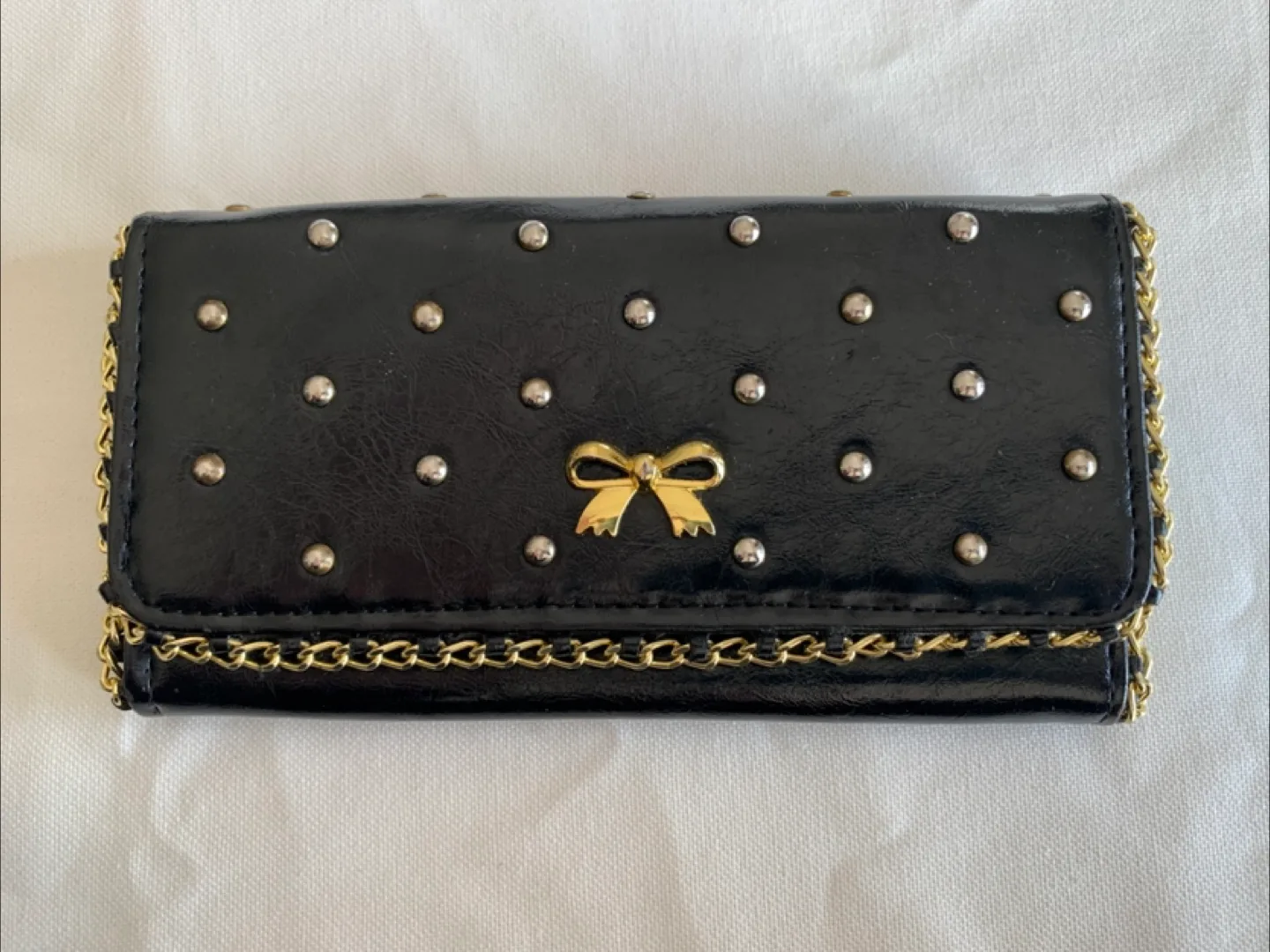 Icing Black Wallet Clutch thumbnail
