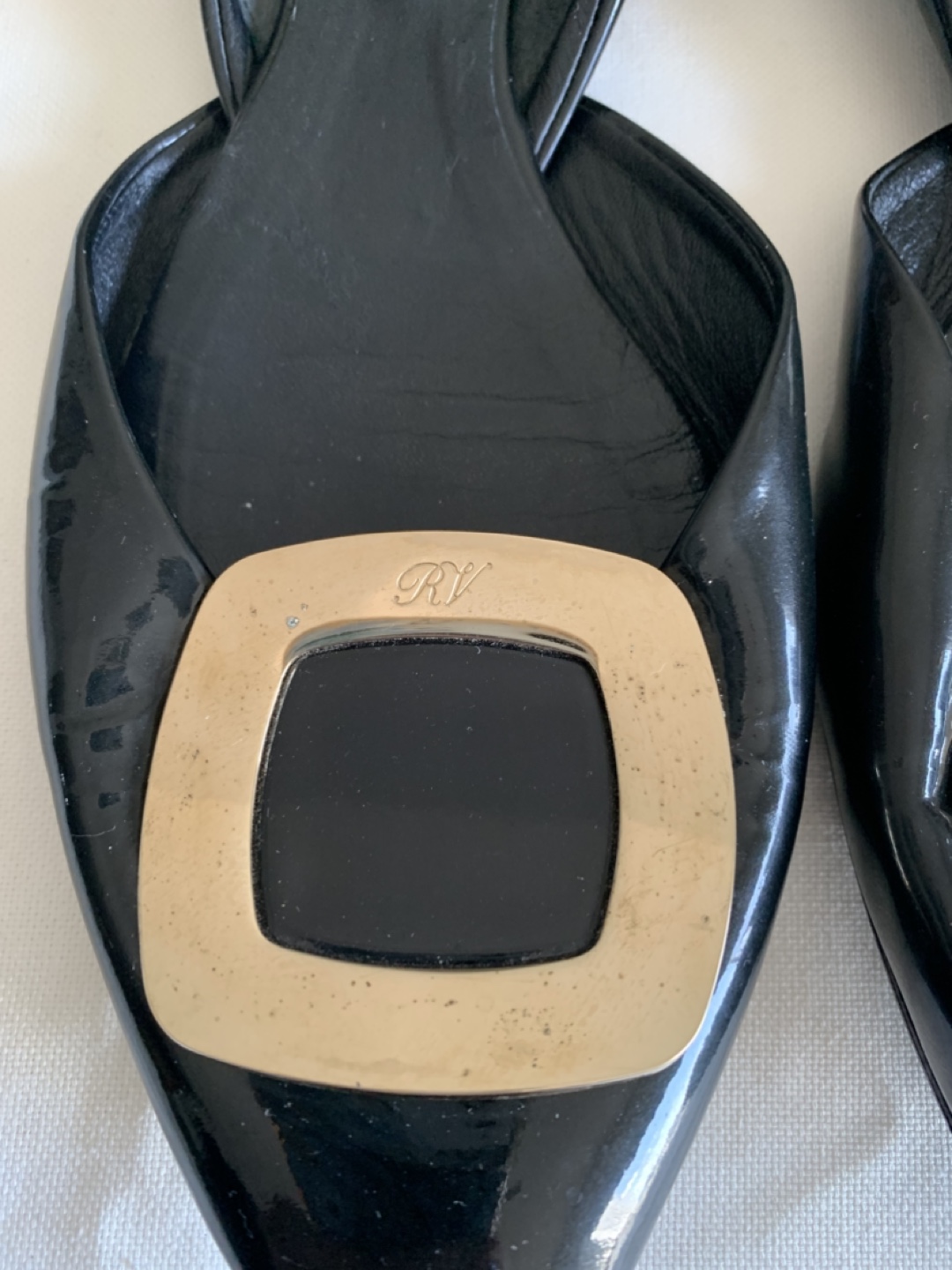 Roger Vivier Black Flats - Size 40 - photo 3