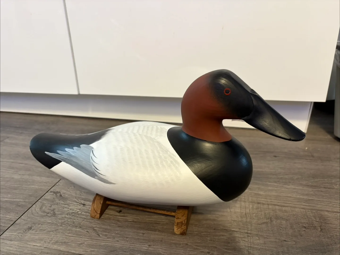 Collectable Charles Jobes  Hand Painted Duck Decoy thumbnail
