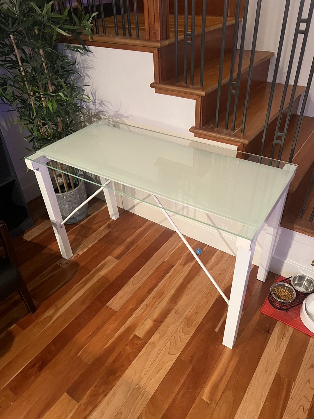 Glass Top Desk