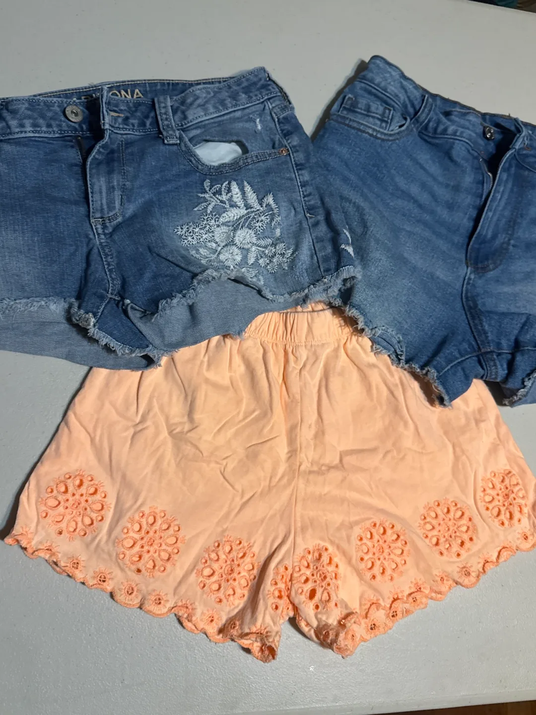 3 pack shorts for girls thumbnail