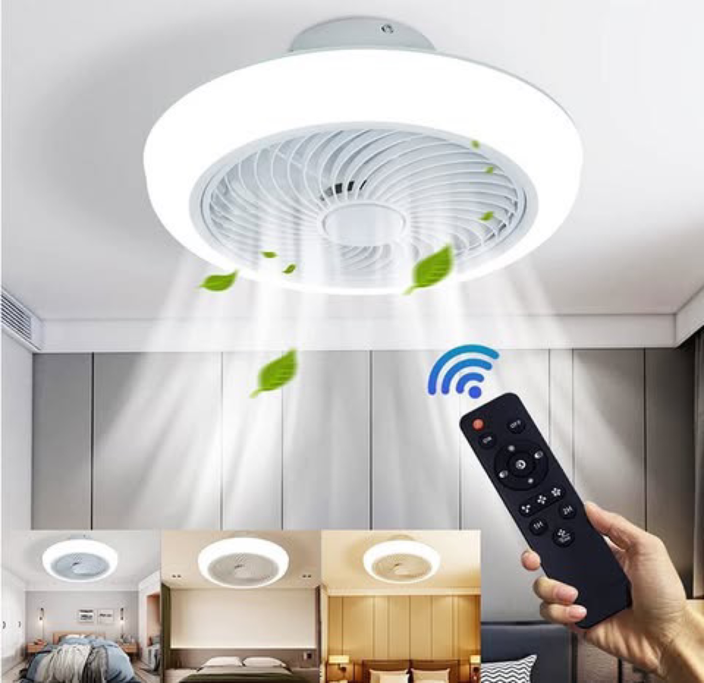 LCIWZ Ceiling Fan with Light