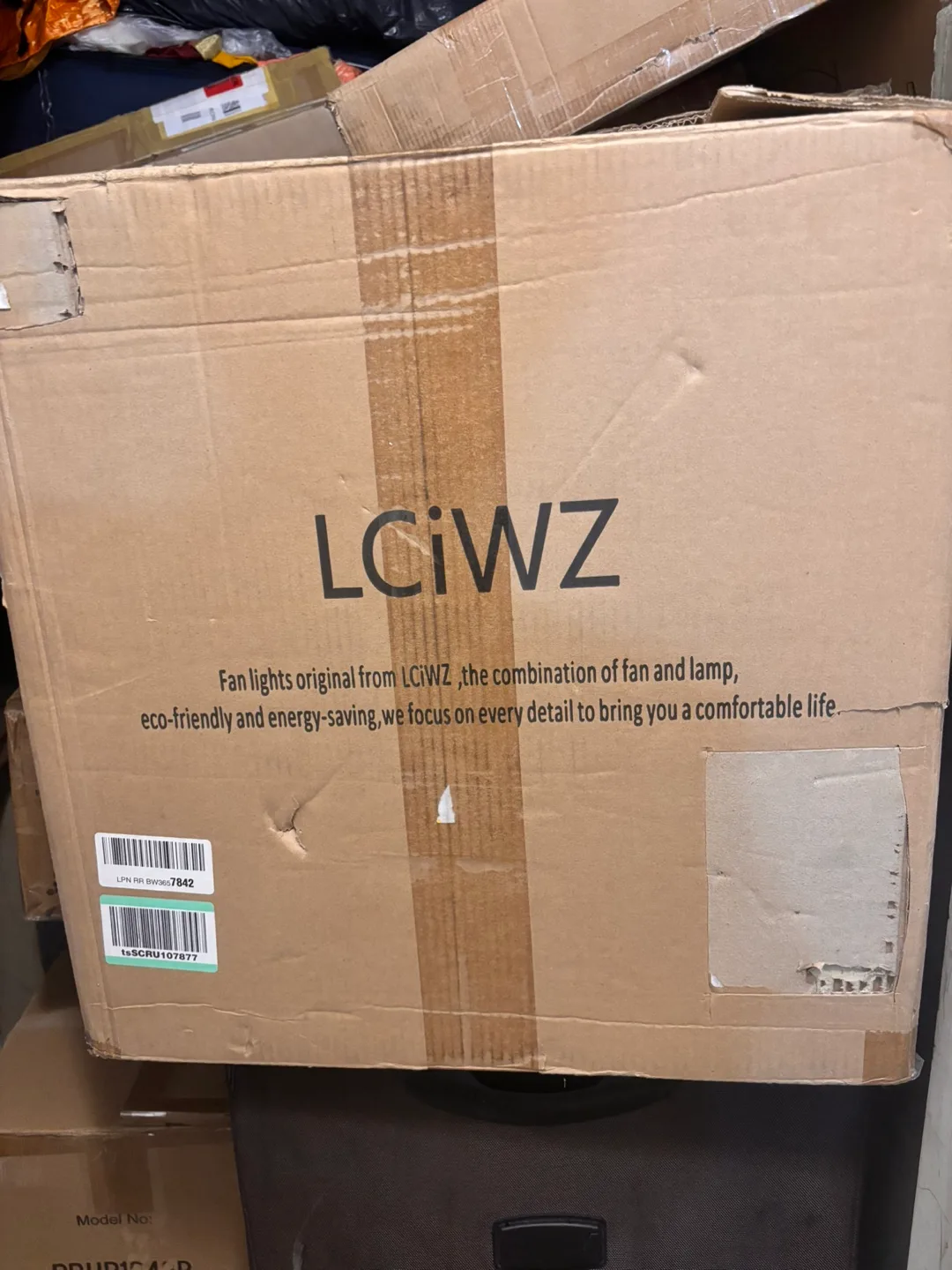 LCIWZ Ceiling Fan with Light image indicator(3)