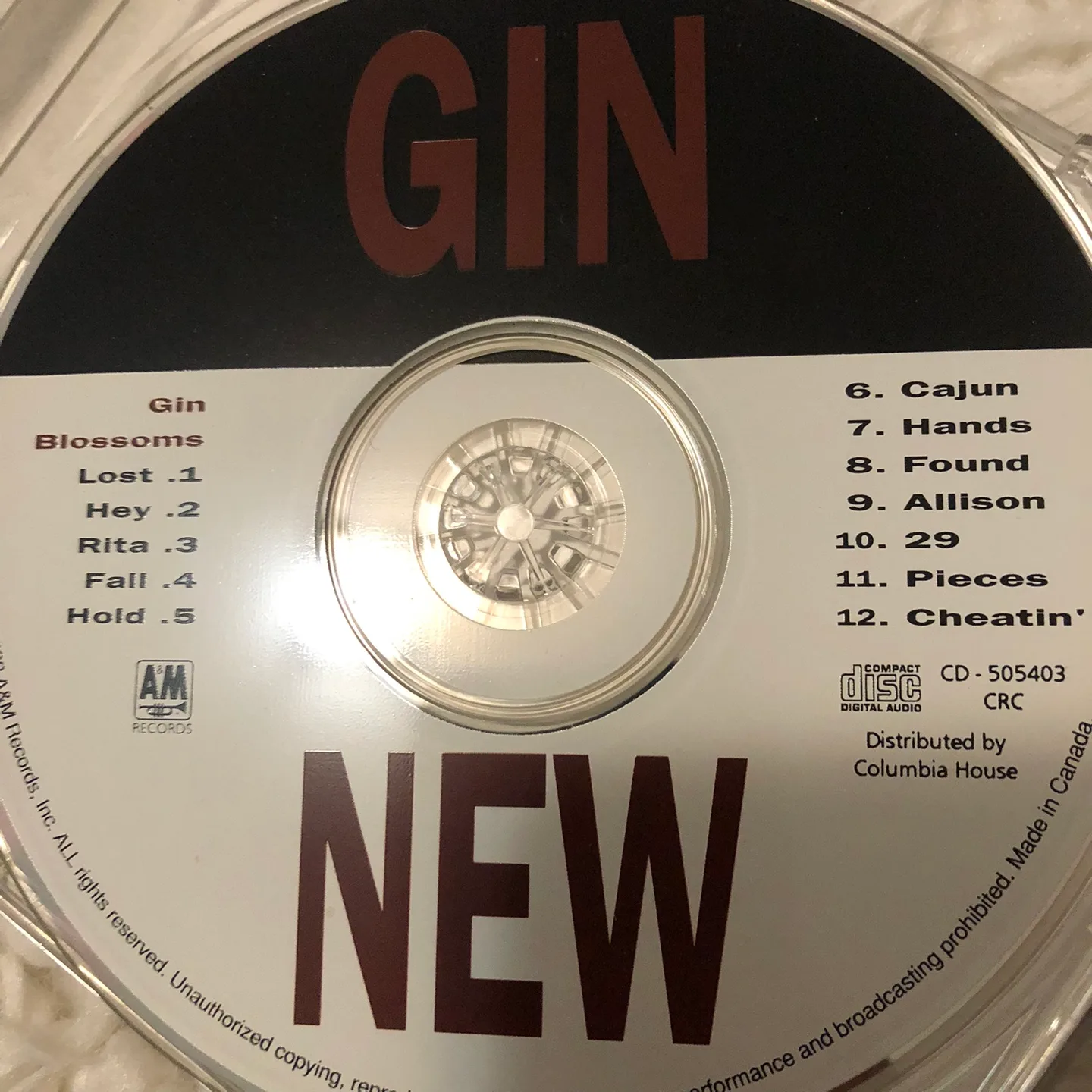 Gin Blossoms - New Miserable Experience CD image indicator(3)