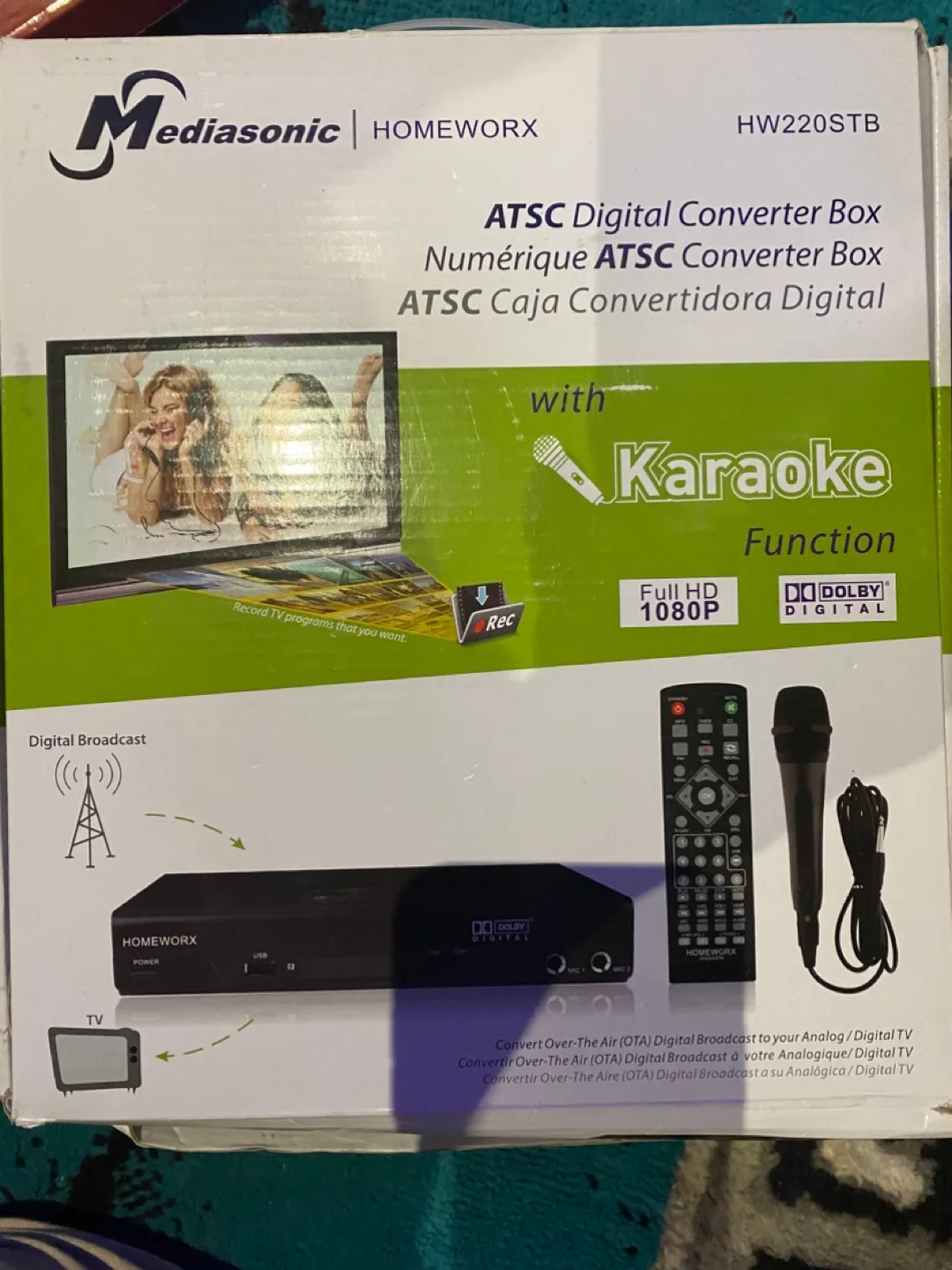 Mediasonic Homeworx  Box with Karaoke Function thumbnail