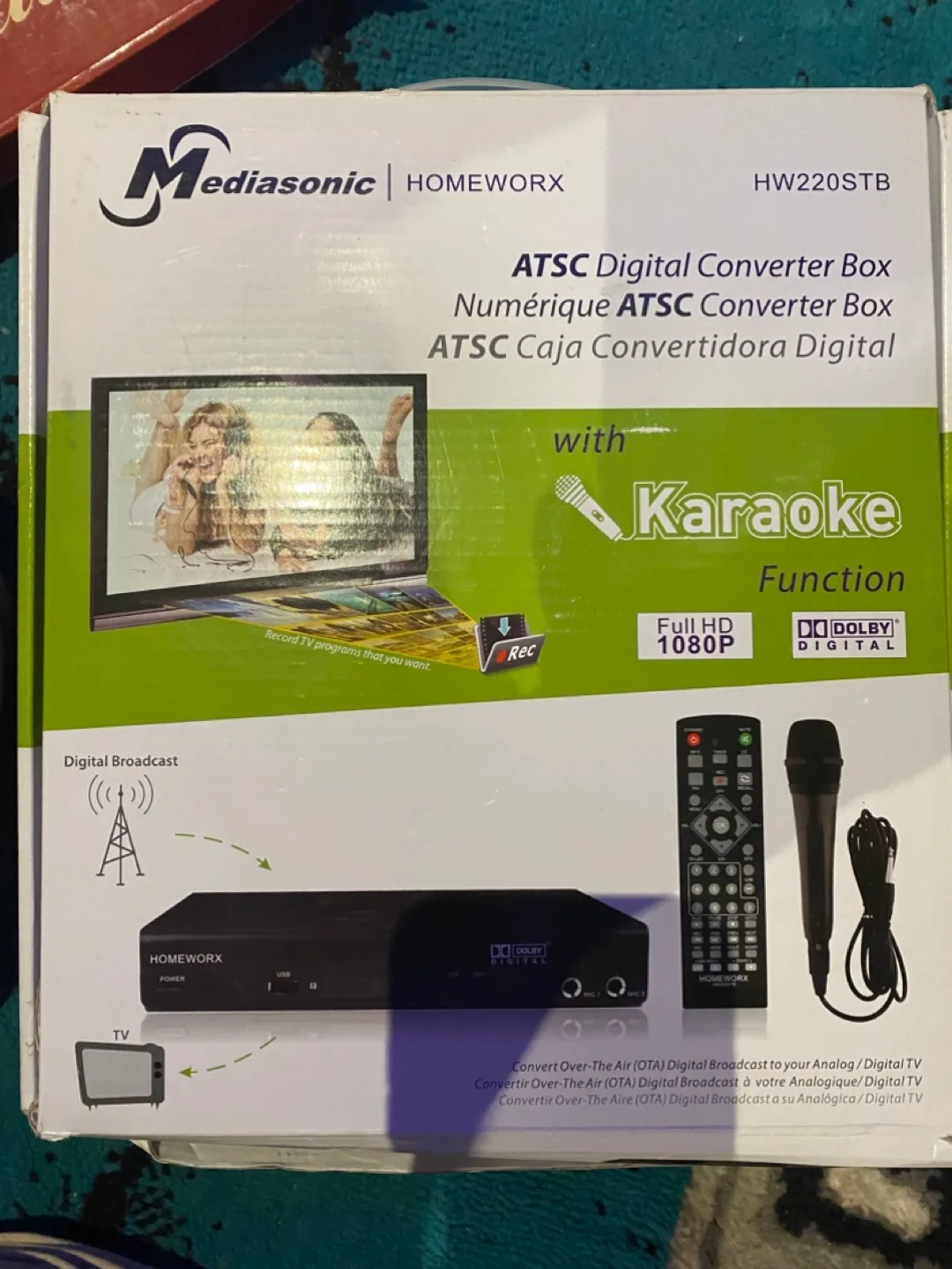 Mediasonic Homeworx  Box with Karaoke Function image indicator(2)