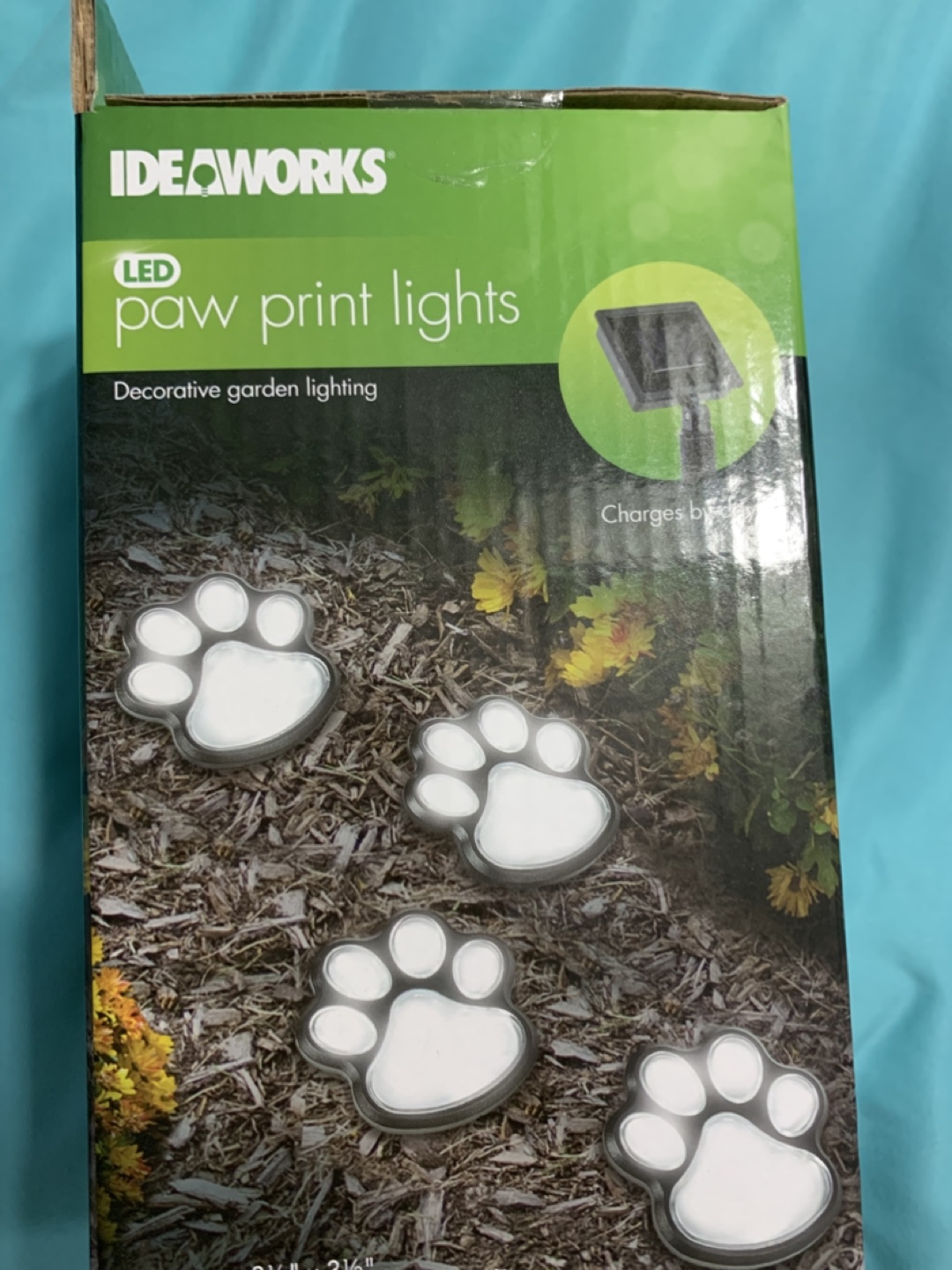 Paw print lights - photo 2
