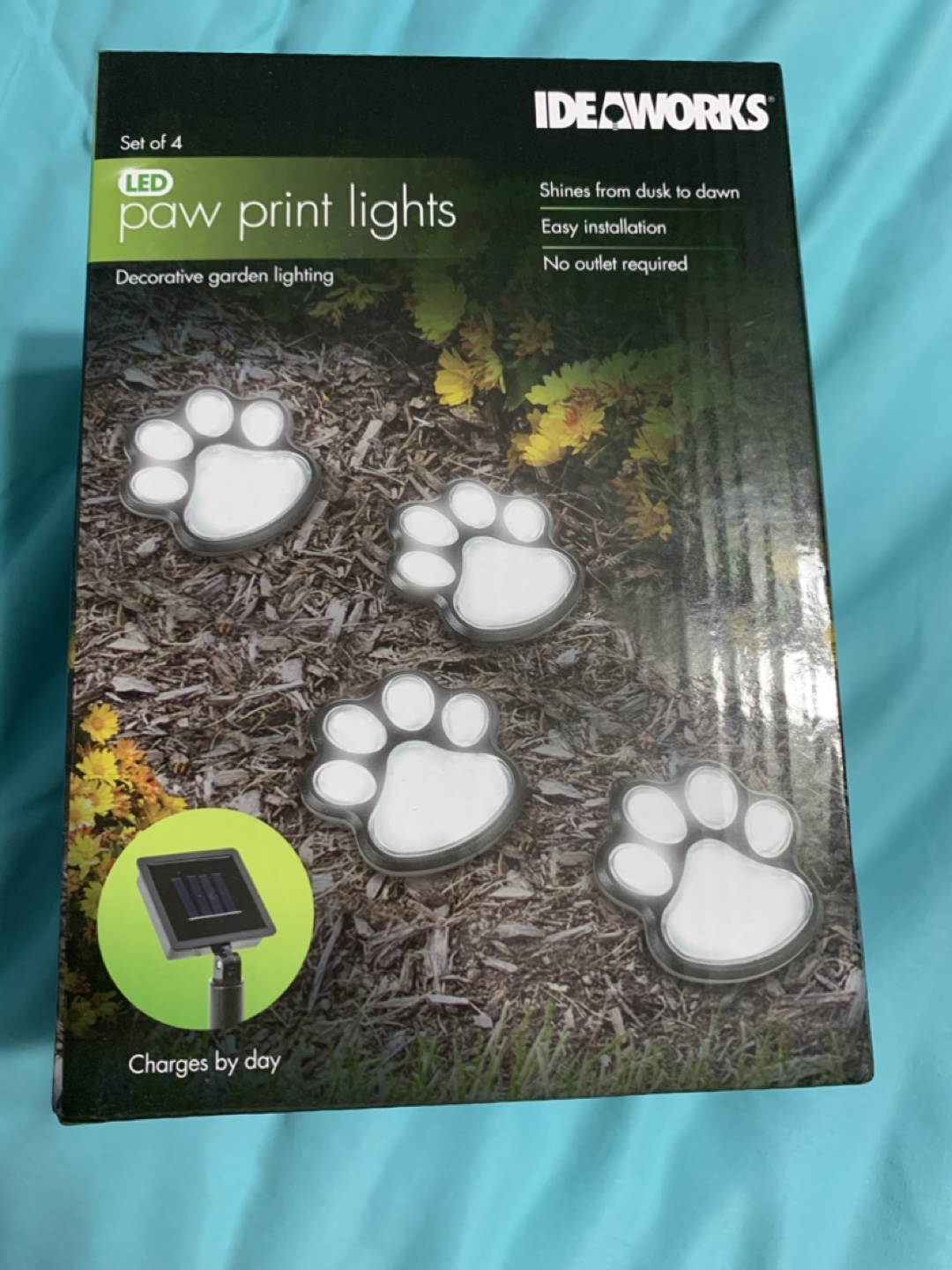 Paw print lights