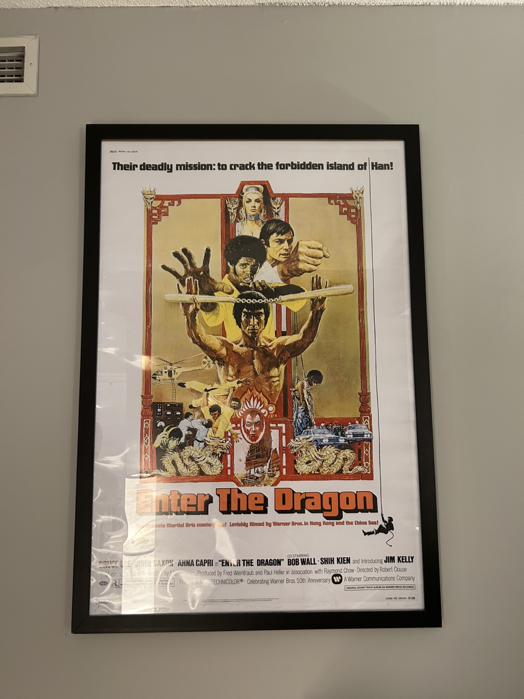 Enter The Dragon Movie Poster