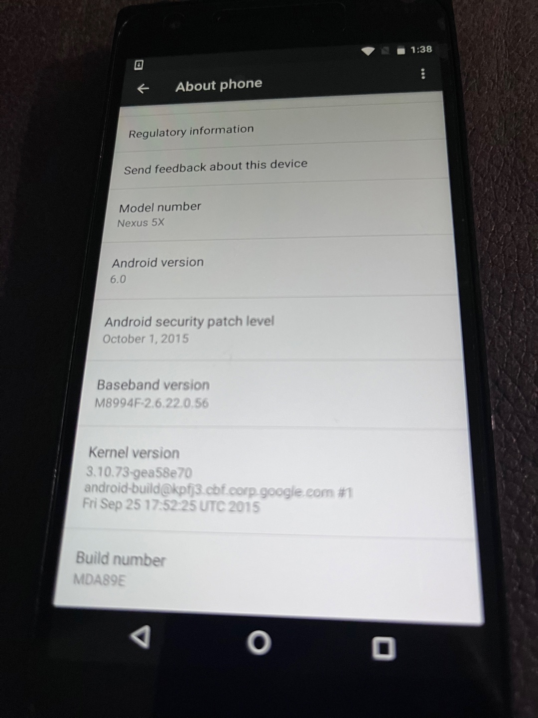 Google Nexus 5X Smartphone - photo 3