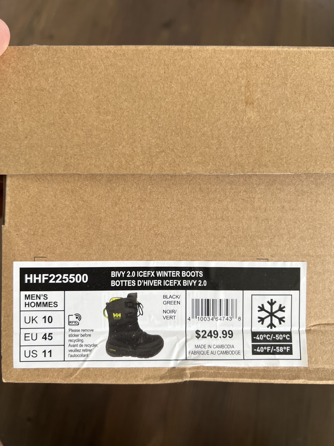 Helly Hansen Black Winter Boots - photo 2