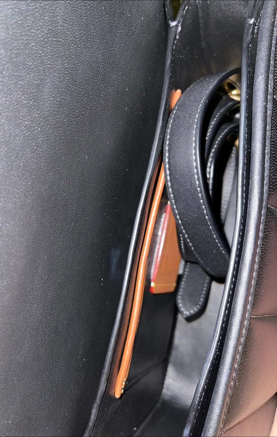 Coach Quilted Studio Shoulder Bag with Coach Cherry Charm image indicator(5)