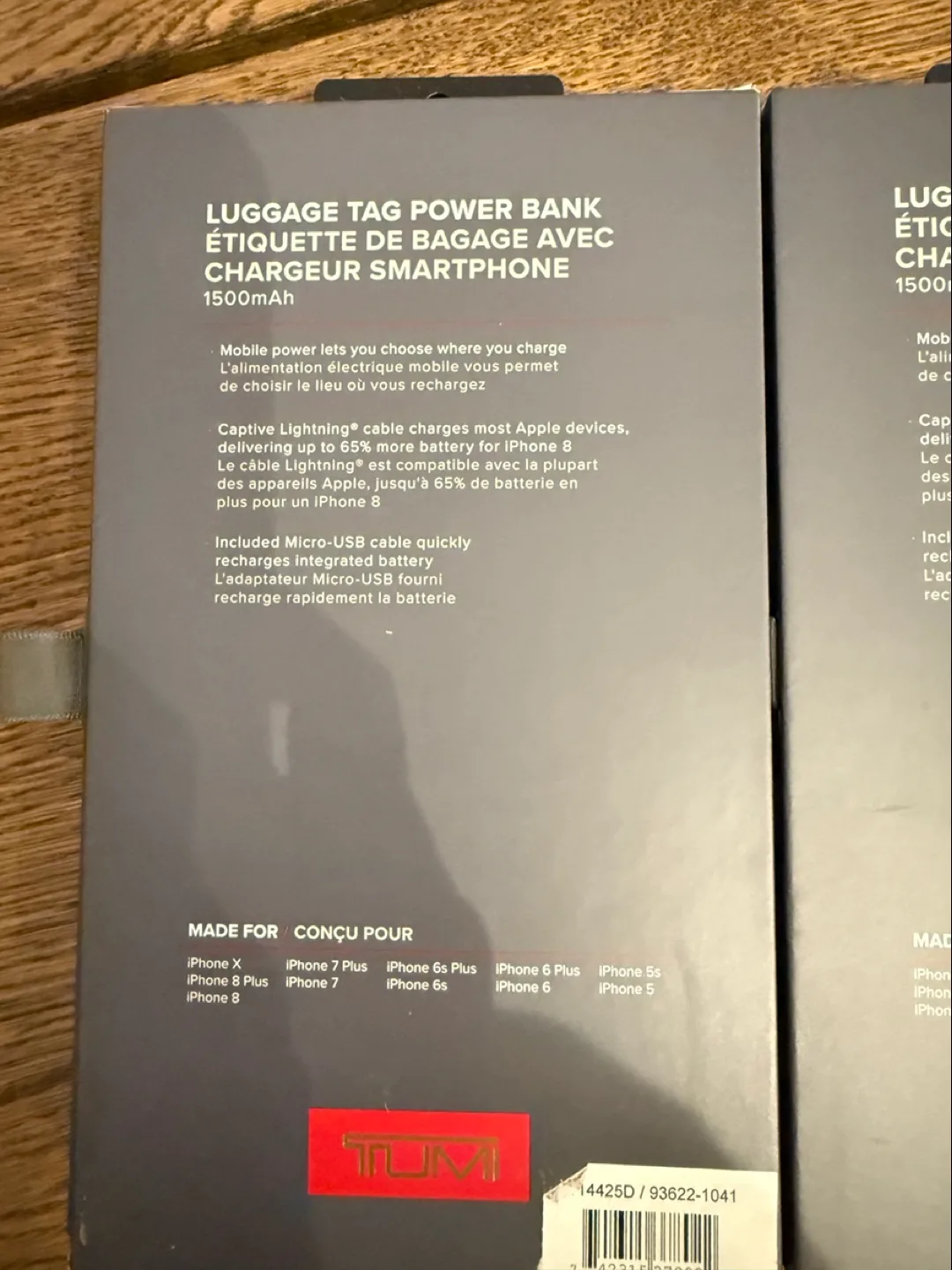 TUMI Luggage Tag Power Bank image indicator(3)