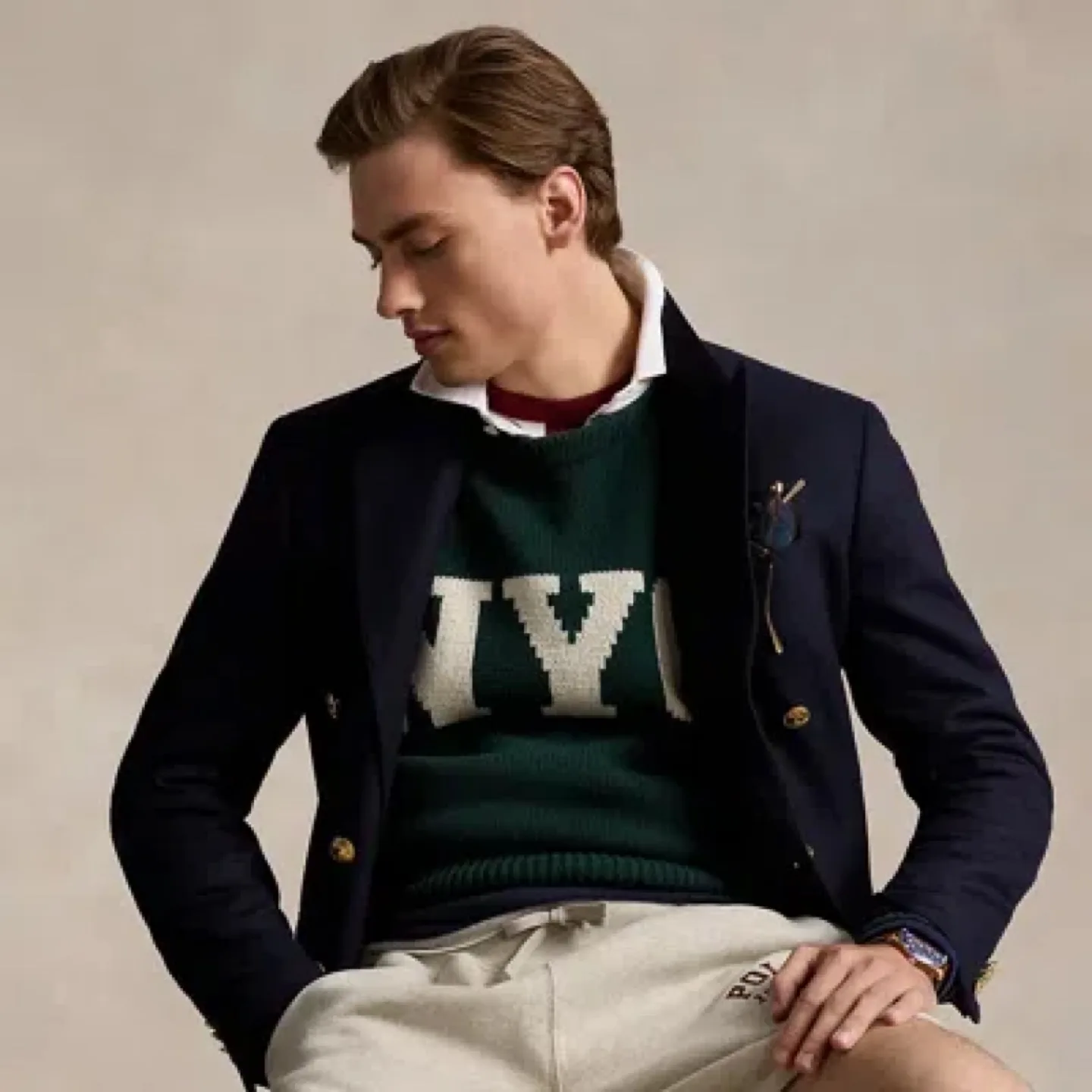 Polo Ralph Lauren NYC Crewneck Sweater thumbnail