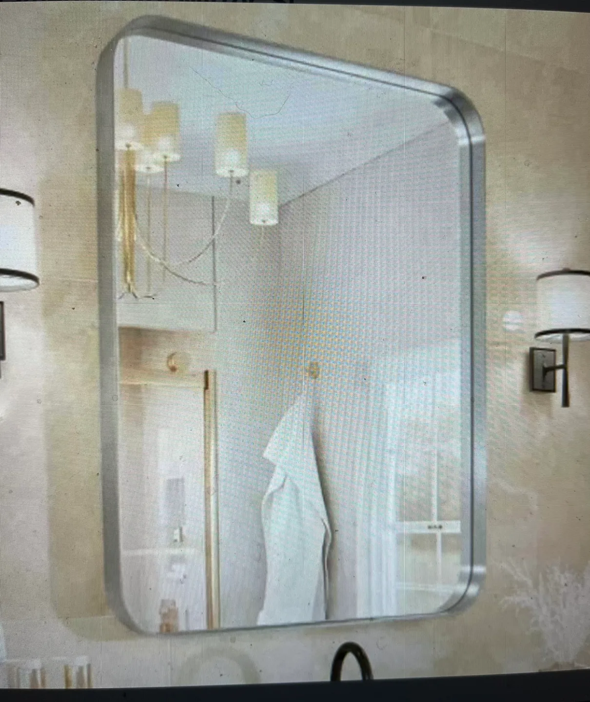 New Bathroom Mirror metal frame thumbnail