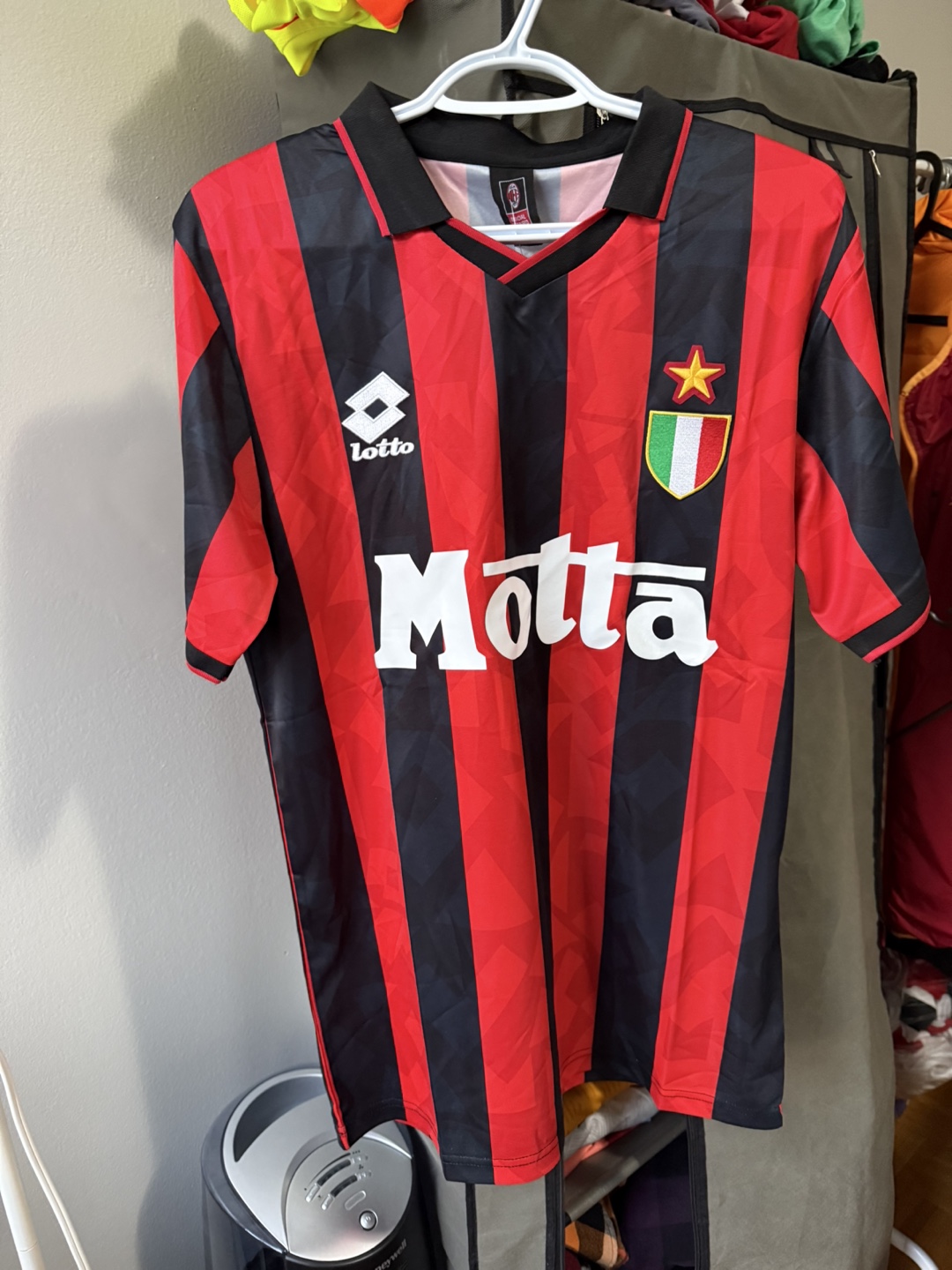 AC Milan Retro Soccer Jersey
