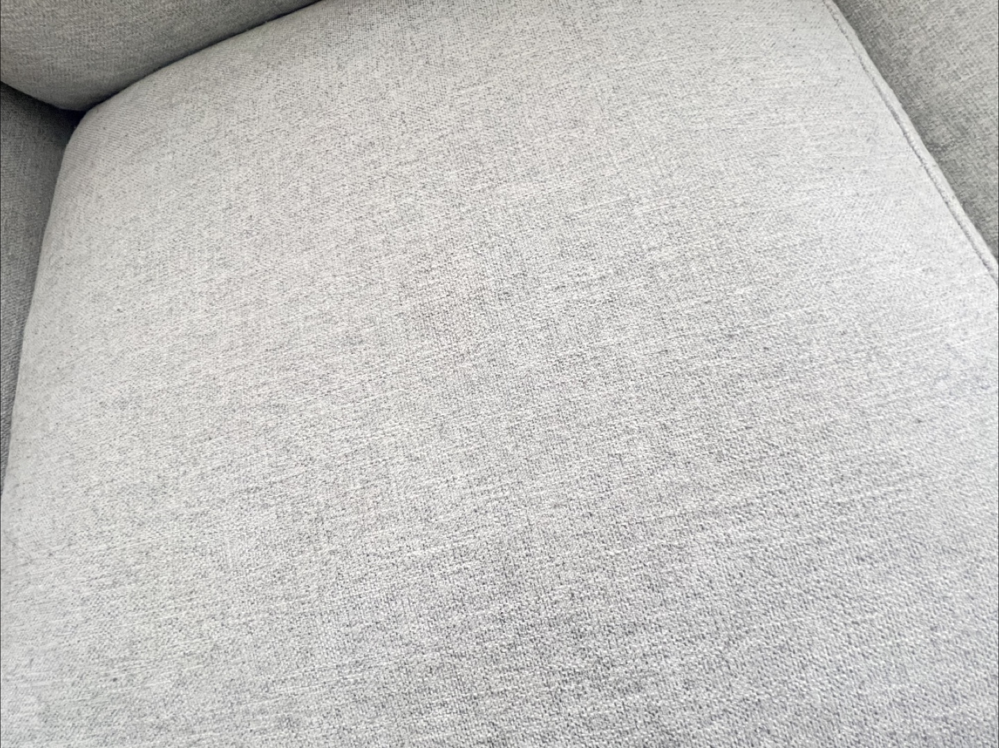 Light Grey Sectional Sofa with Chaise - photo 2